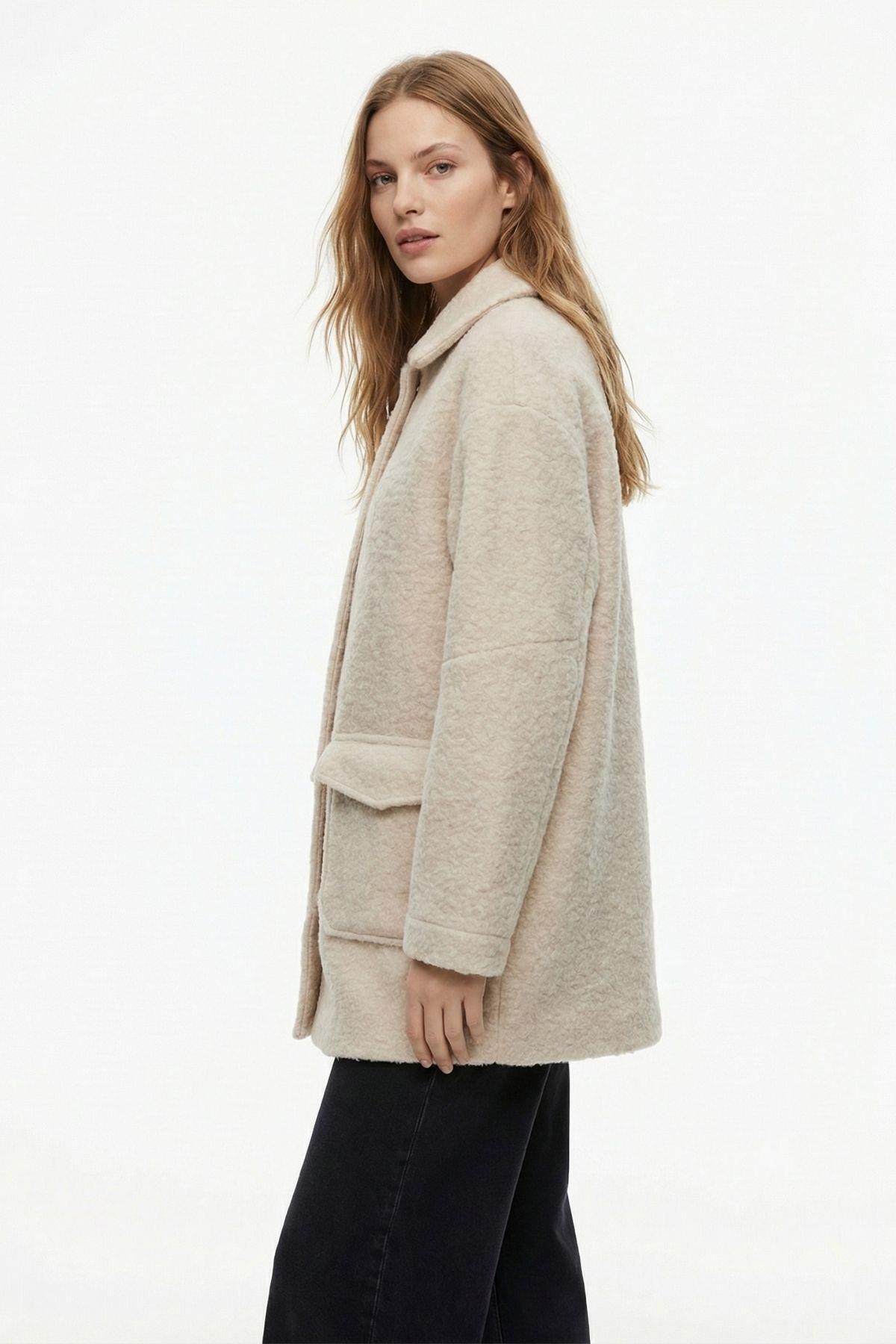 Bej Ara Boy Astarlı Ceket 7353A - RAYS (1)