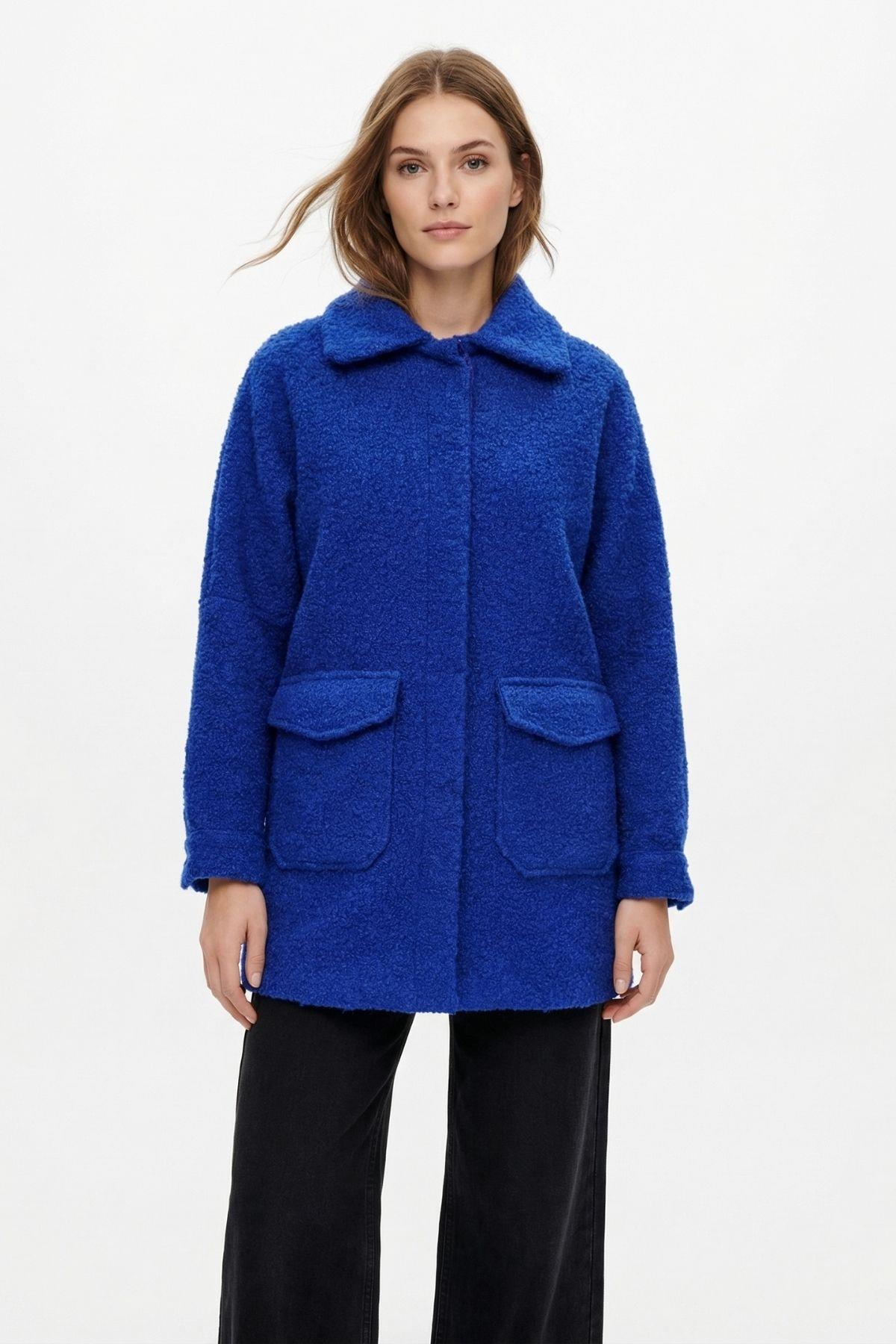 Saks Ara Boy Astarlı Ceket 7353A - 3