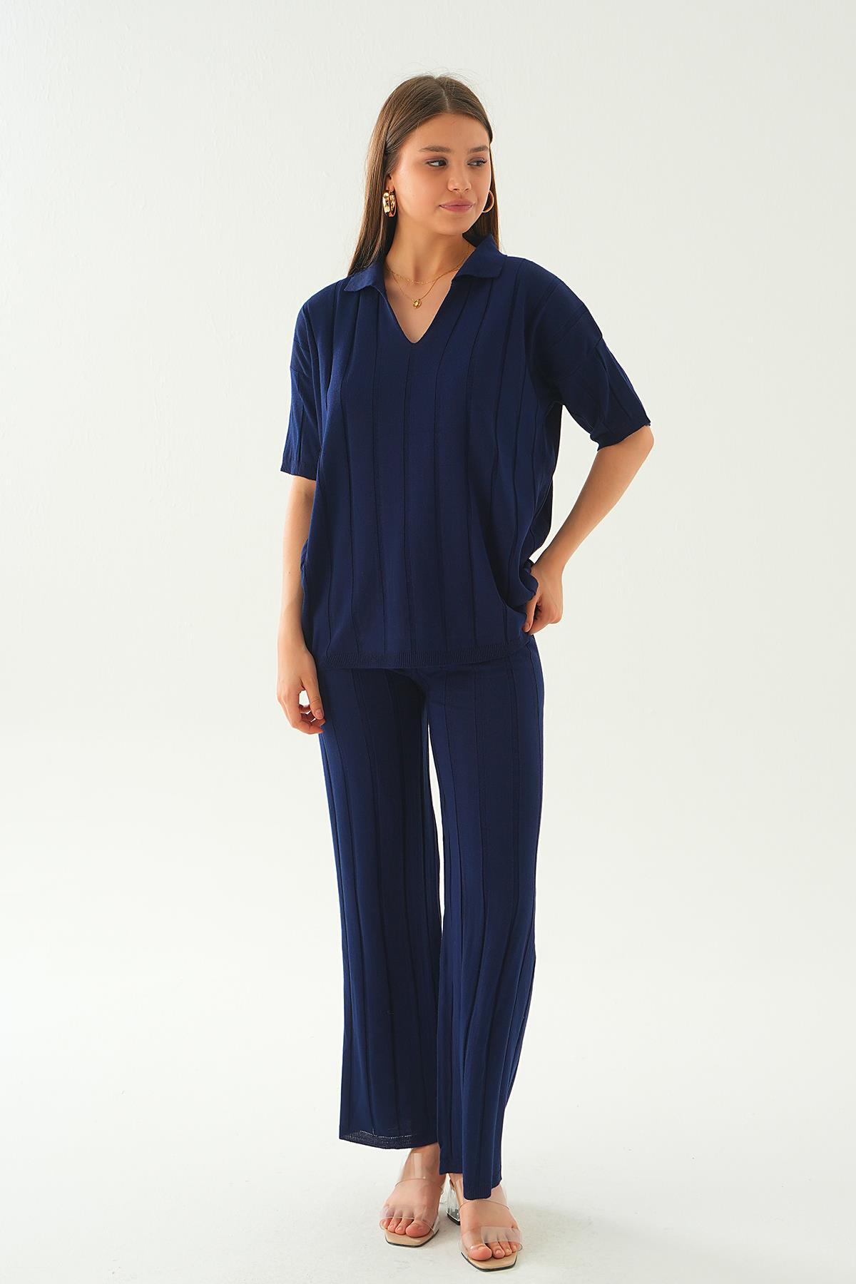 Laci Polo Yaka Pantolon Takım 7743 - 2