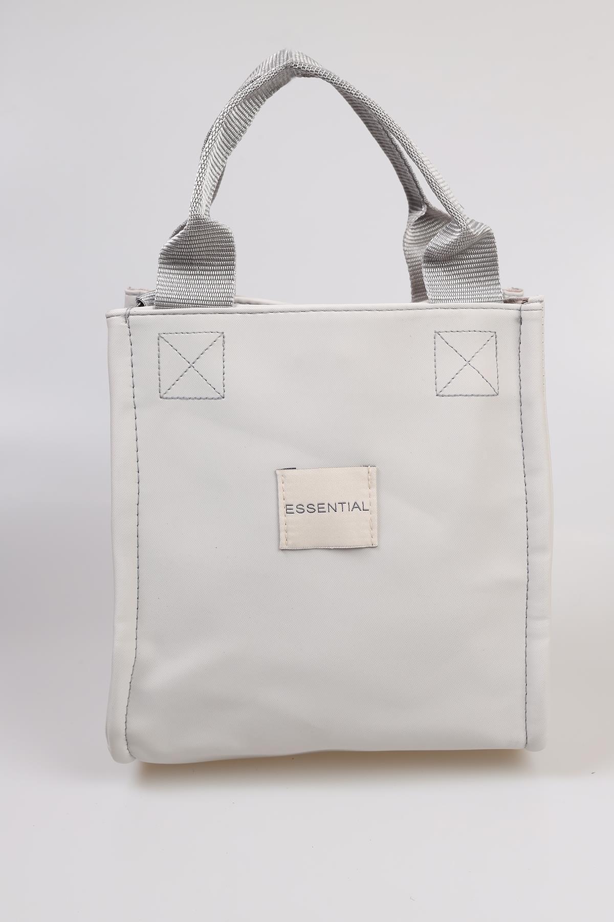 8001 Armalı El Çantası Gri - 1