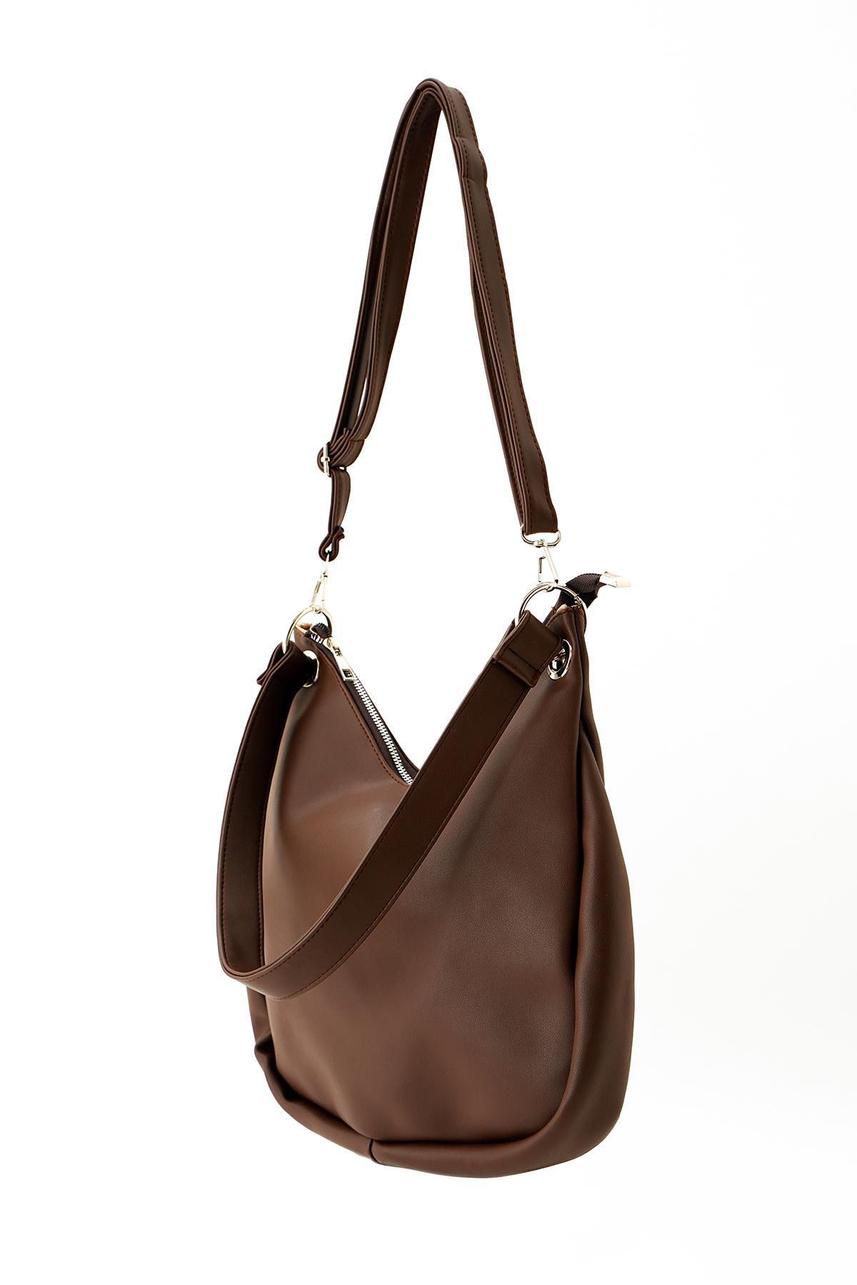 8050 Klasik Model Çanta Kahve - 2