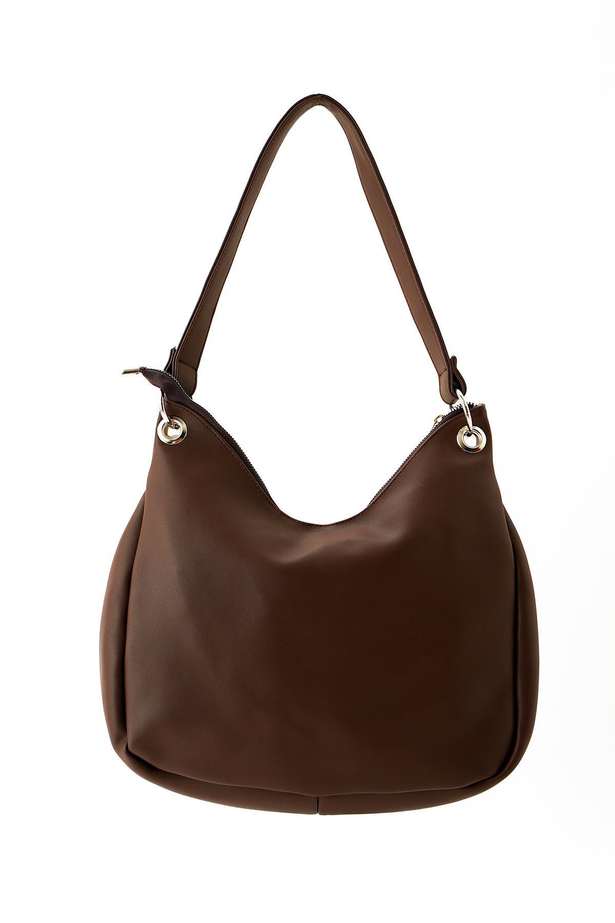 8050 Klasik Model Çanta Kahve - 3