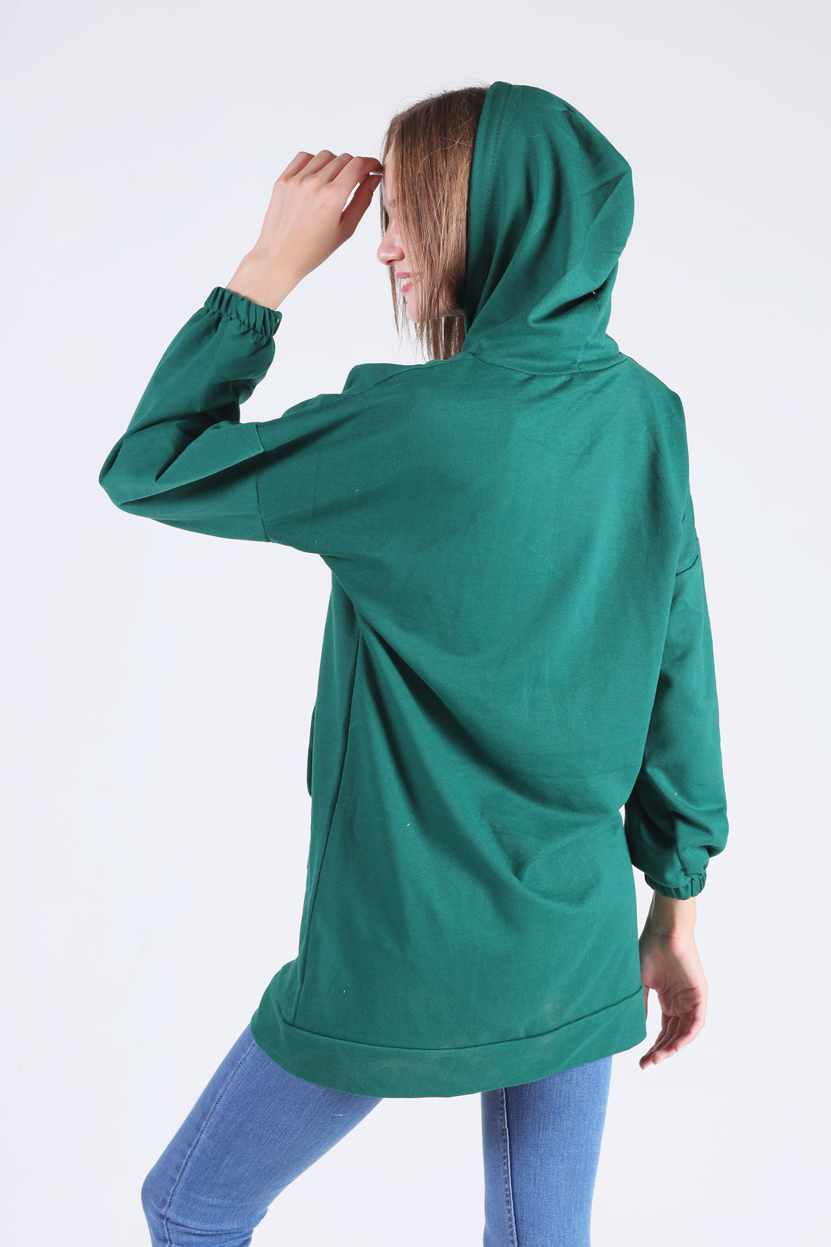 Nefti Kanguru Cep Fermuarlı Sweat 808 - 6