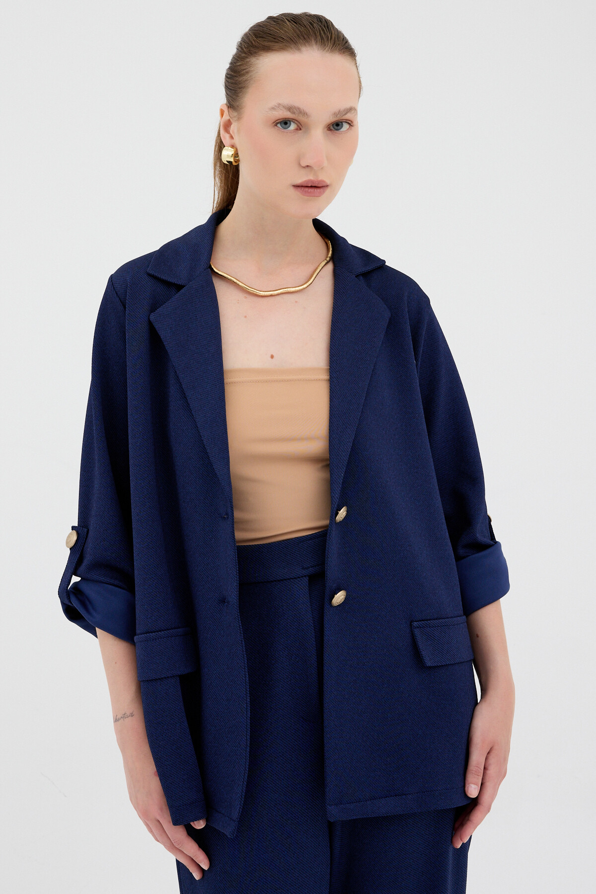 Laci Kadın Ceket ve Pantolon Takımı 8134A - 6