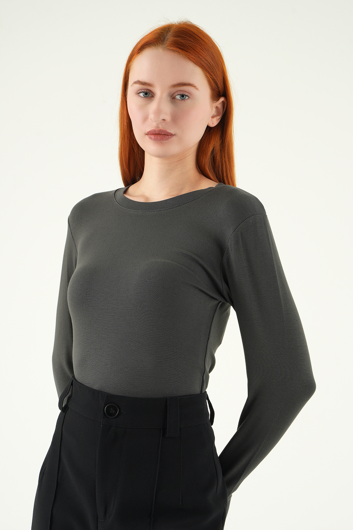 8162A Parmak Geçirmeli Bady Füme - 7