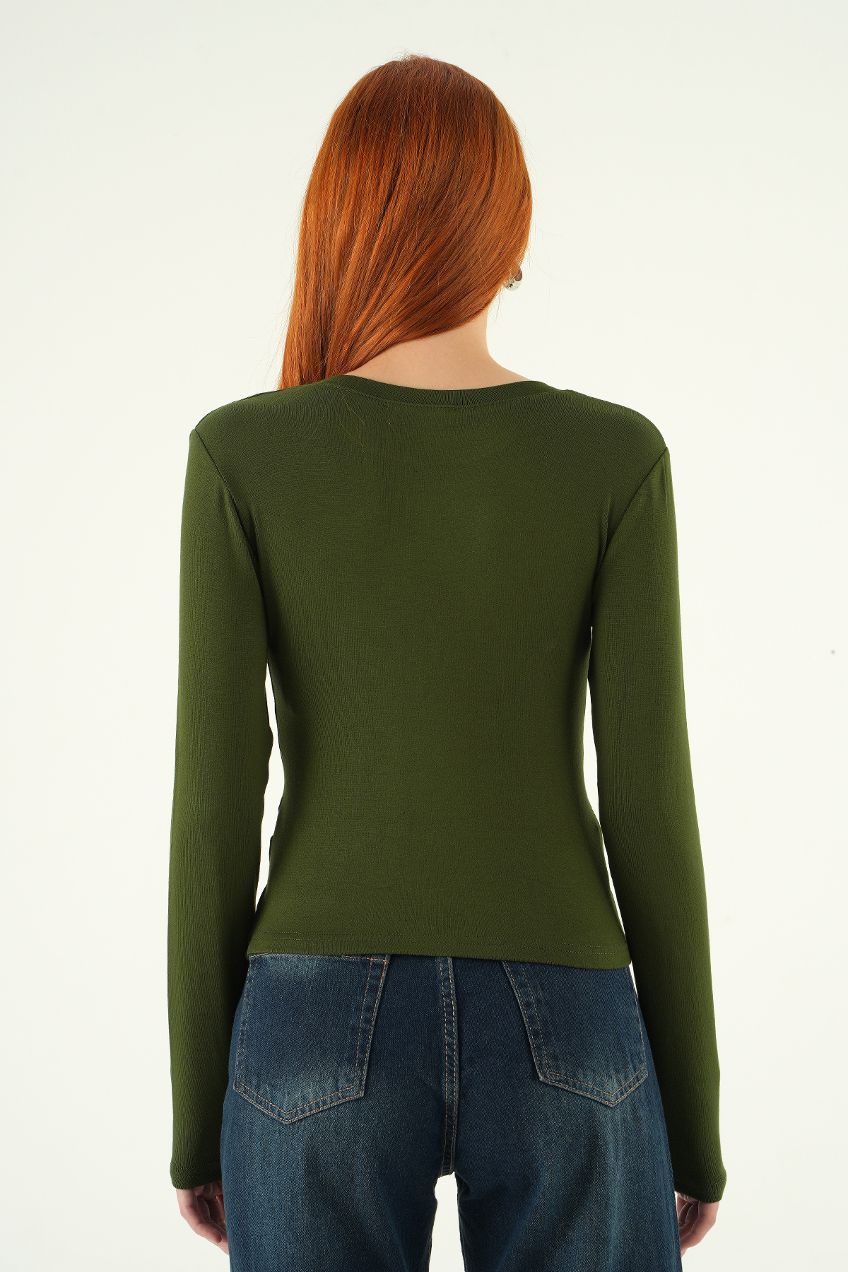 Haki Parmak Geçirmeli Bady 8162A - 5