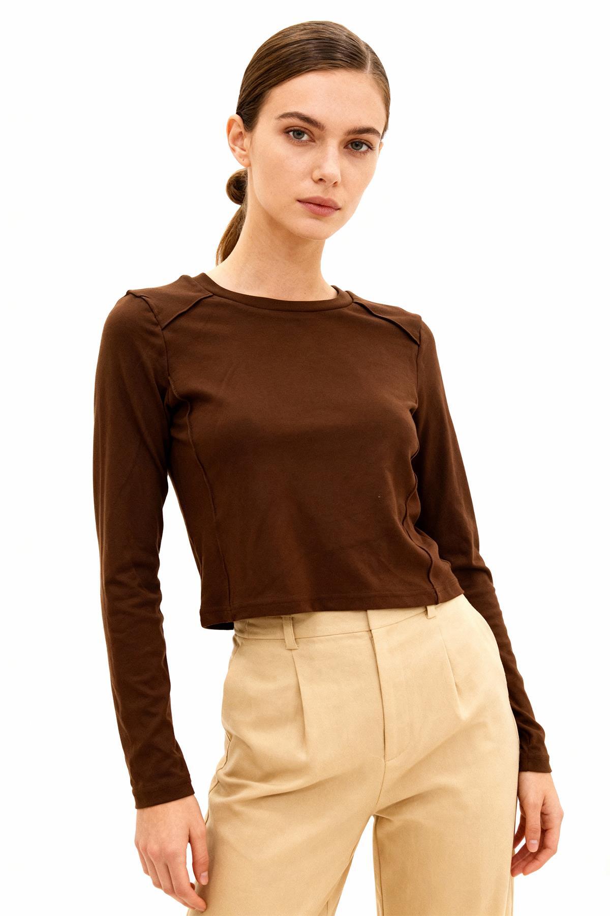 8223A Ön Çima Detay Badi Kahve - 1