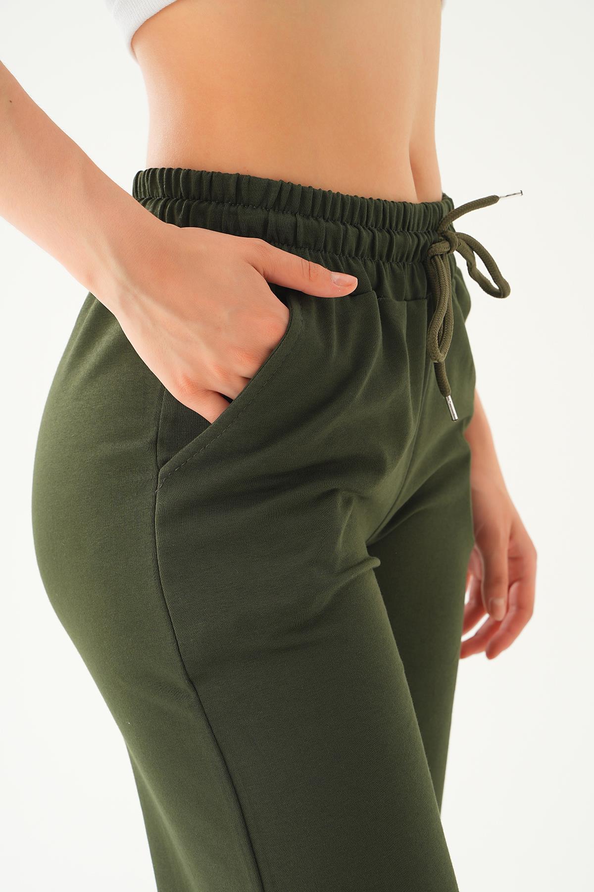 Haki Geniş Paça Eşofman 8241 - 5