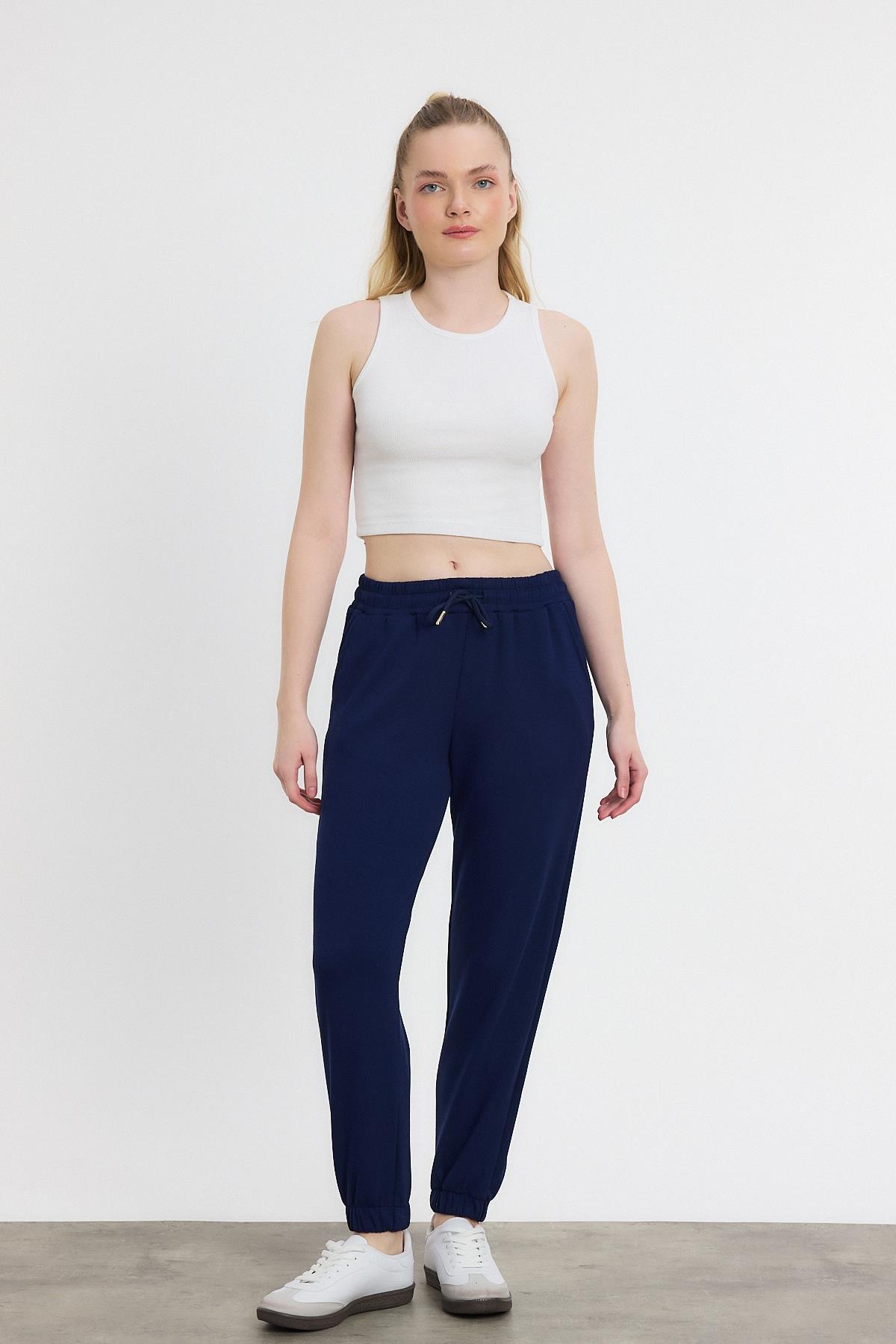 Yumuşak Dokulu Esnek Premium Kumaş Rahat Kalıp Eşofman Altı Laci - 8242 - RAYS