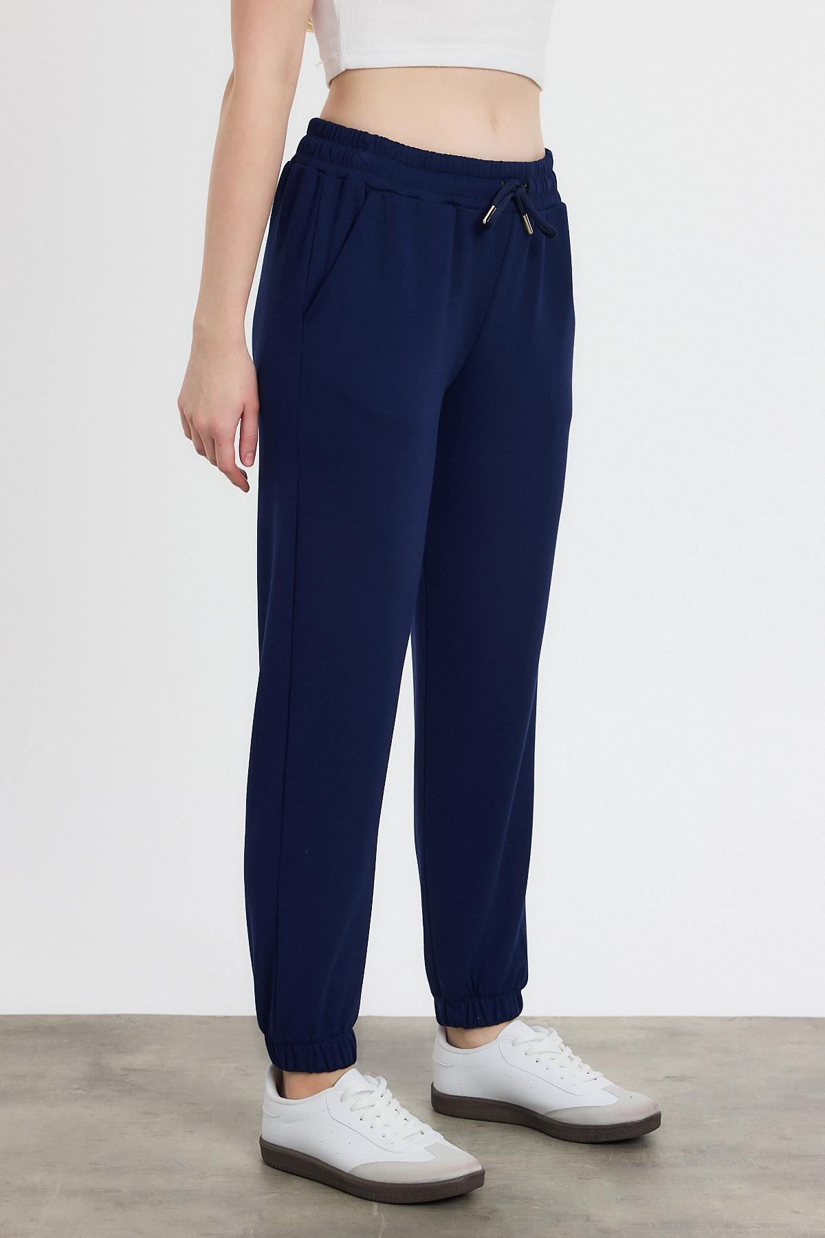 Yumuşak Dokulu Esnek Premium Kumaş Rahat Kalıp Eşofman Altı Laci - 8242 - RAYS