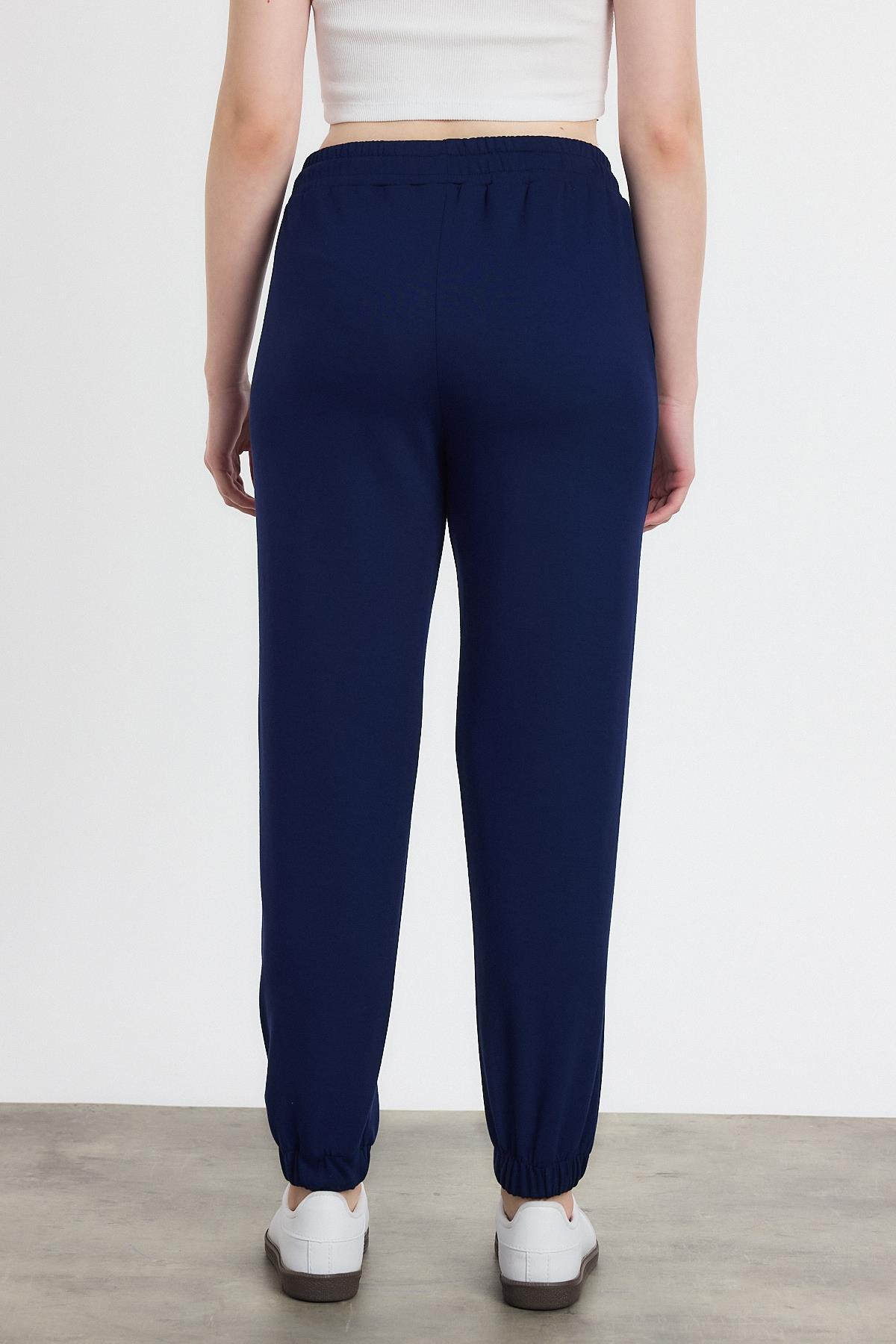 Yumuşak Dokulu Esnek Premium Kumaş Rahat Kalıp Eşofman Altı Laci - 8242 - 5