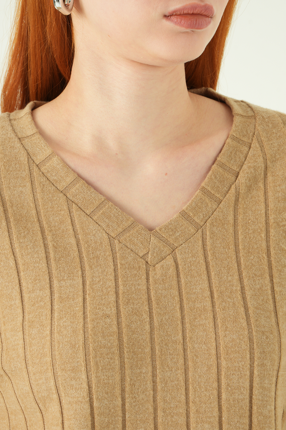 Vizon V Yaka Bluz 8259A - 4