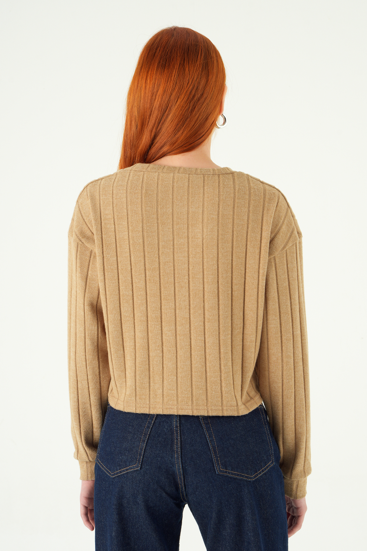 Vizon V Yaka Bluz 8259A - 5