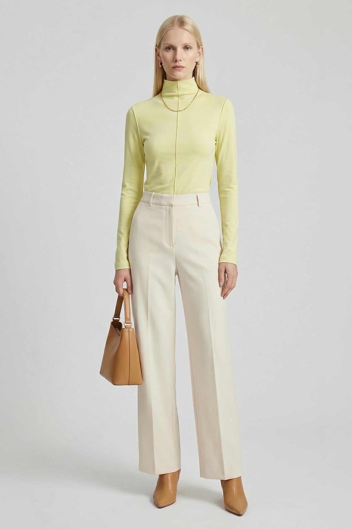 8262A Yarım Boğaz Ön Çimalı Badi Sarı - 1