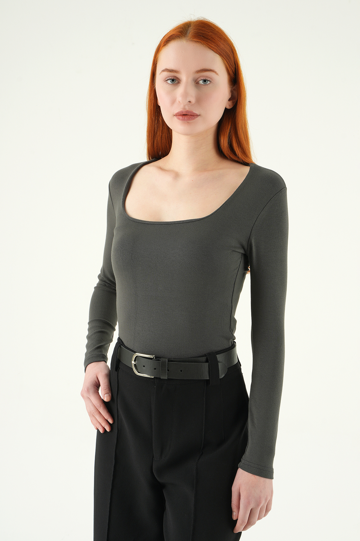 Füme Kare Yaka Badi 8267A - RAYS