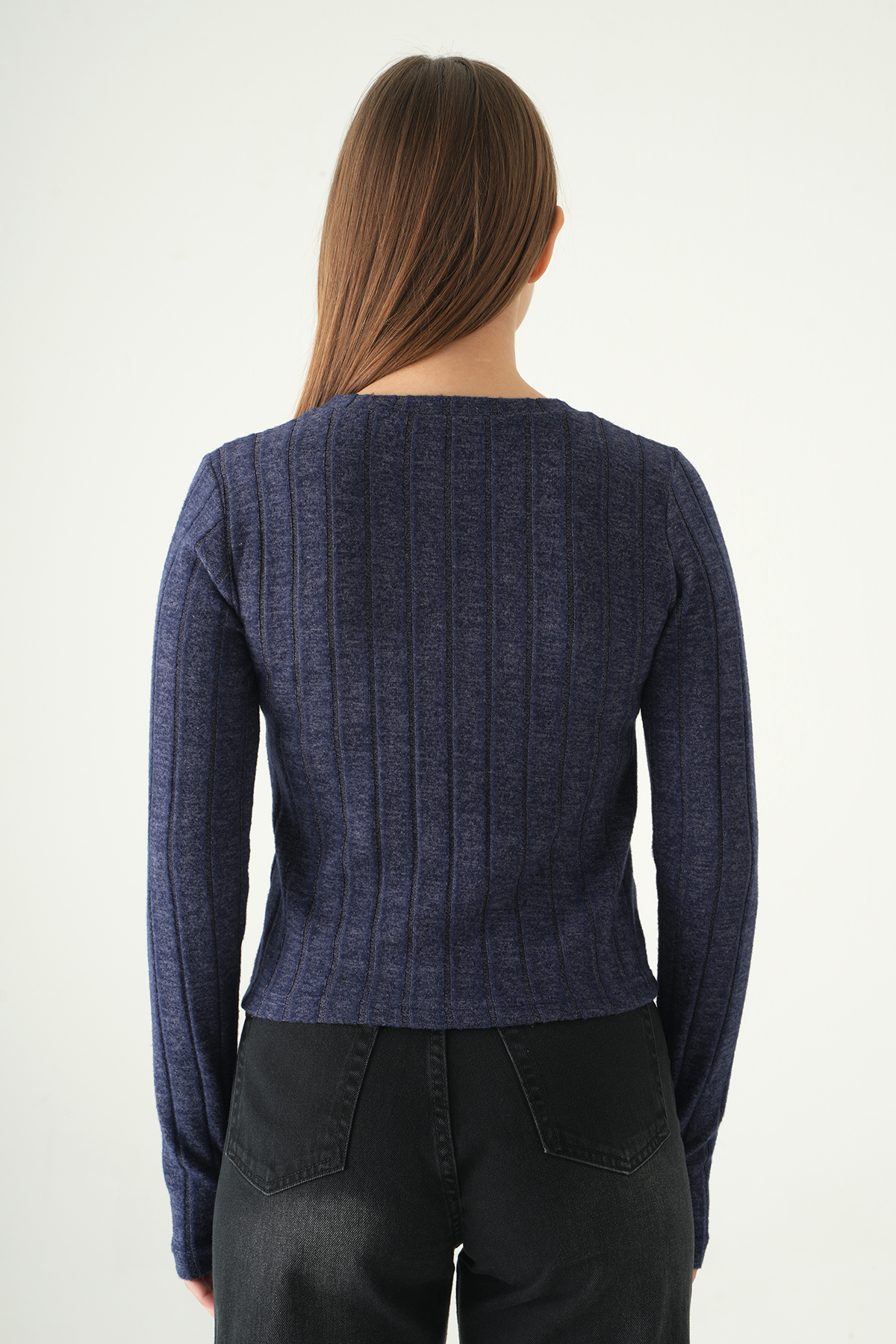 Laci Bisiklet Yaka Bluz 8268A - 5