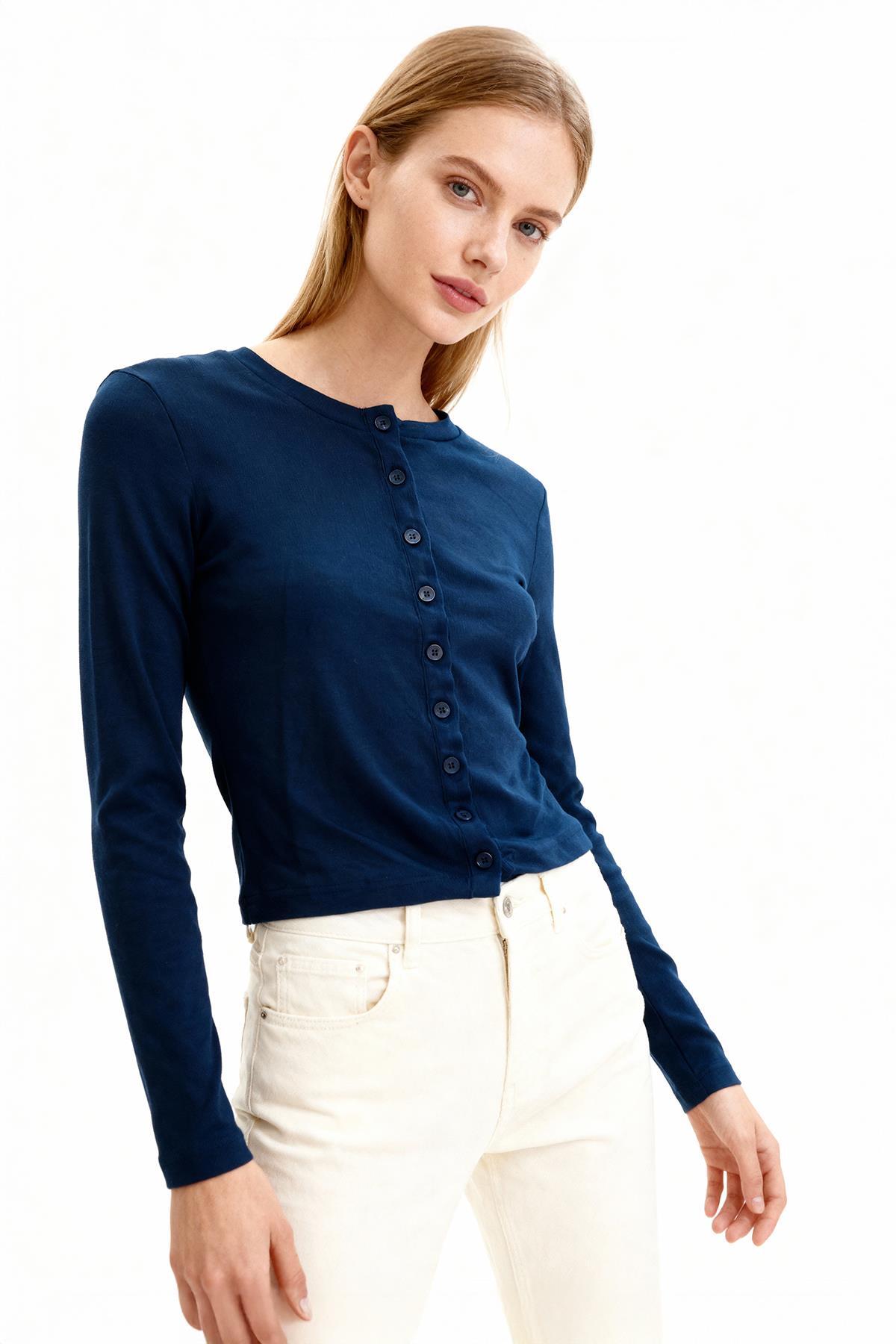 8270A Ön Düğmeli Uzun Kol Badi Laci - RAYS