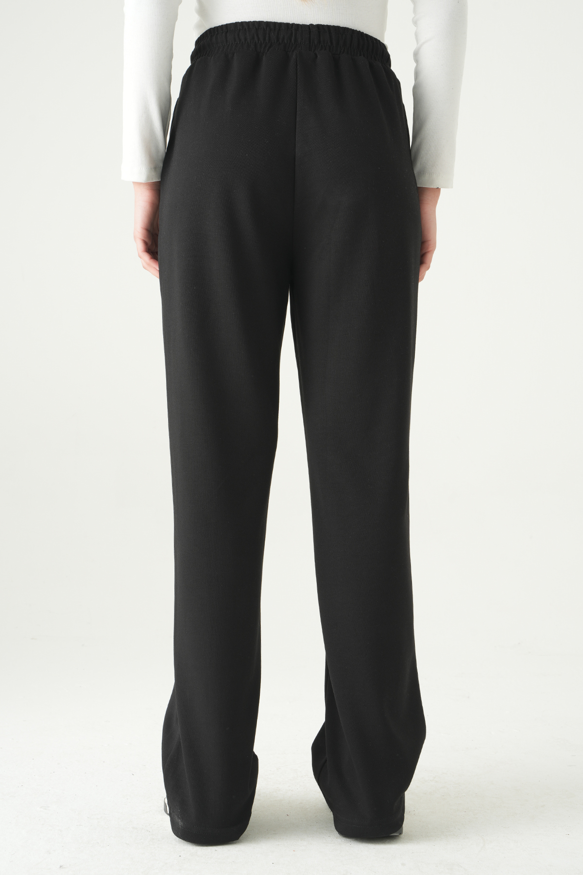 Siyah Ön Çima Detay Eşofman 8302A - 5