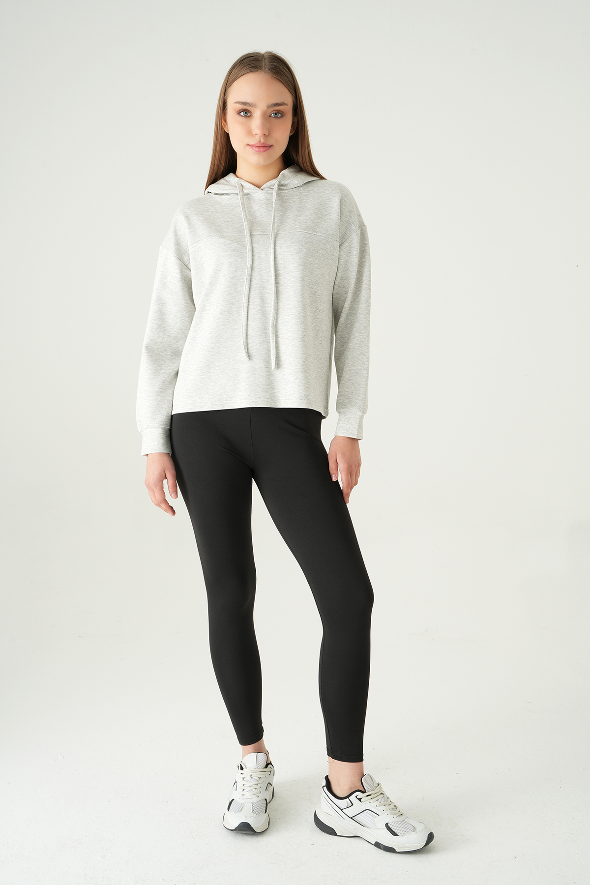 Karmelanj Şerit Detay Sweat 8308A - 3