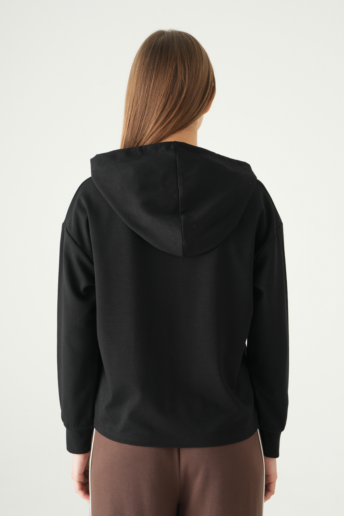 Siyah Şerit Detay Sweat 8308A - 5