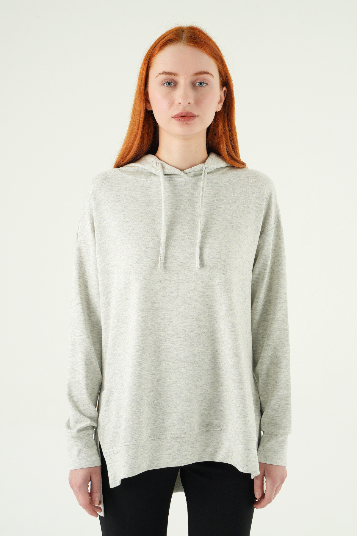 Kapüşonlu Tunik 8309A Karmelanj - RAYS