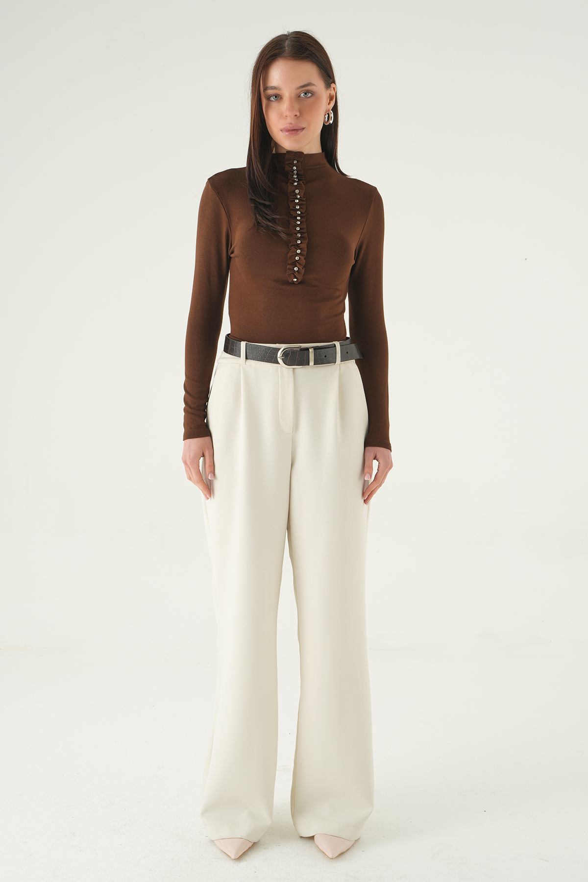 Kahve Ön Taşlı Badi 8331A - RAYS