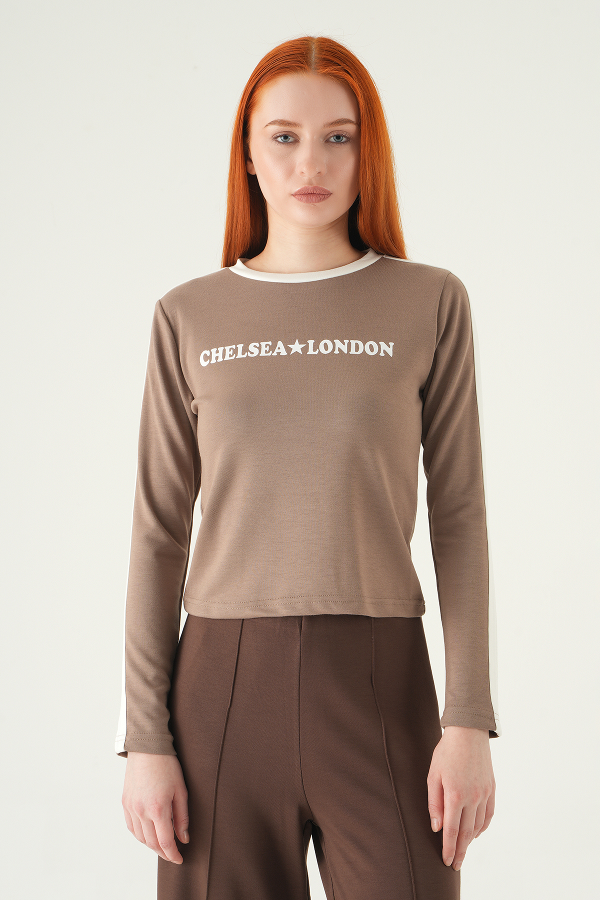 Chelsea London Baskılı Badi 8341A Vizon - RAYS