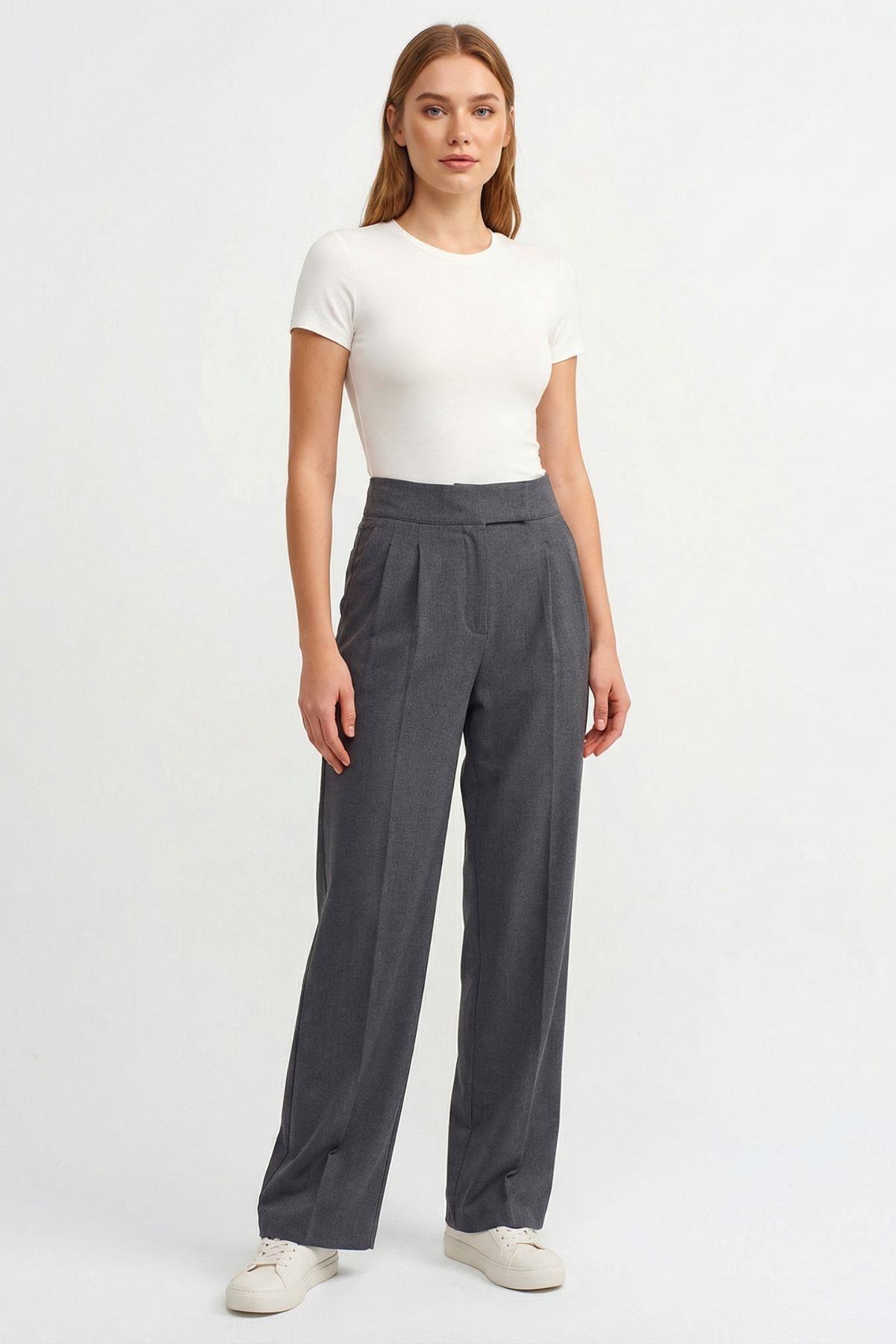 Antrasit Cırtlı Pantolon 8410A - RAYS
