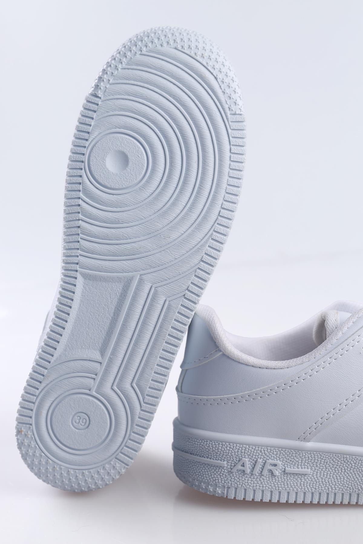 Beyaz Spor Ayakkabı 8585 - 7