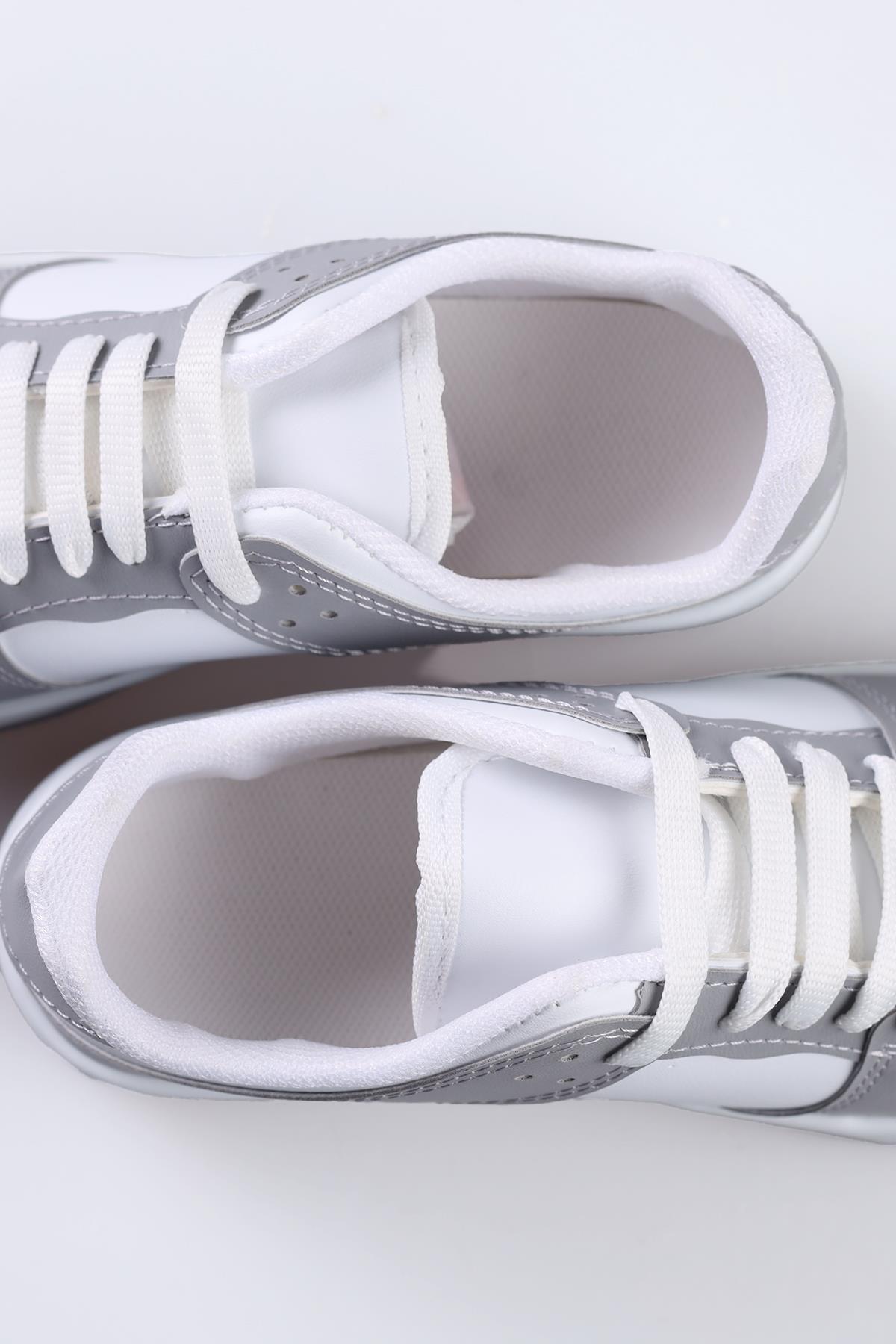 8585 Spor Ayakkabı Gri - 5