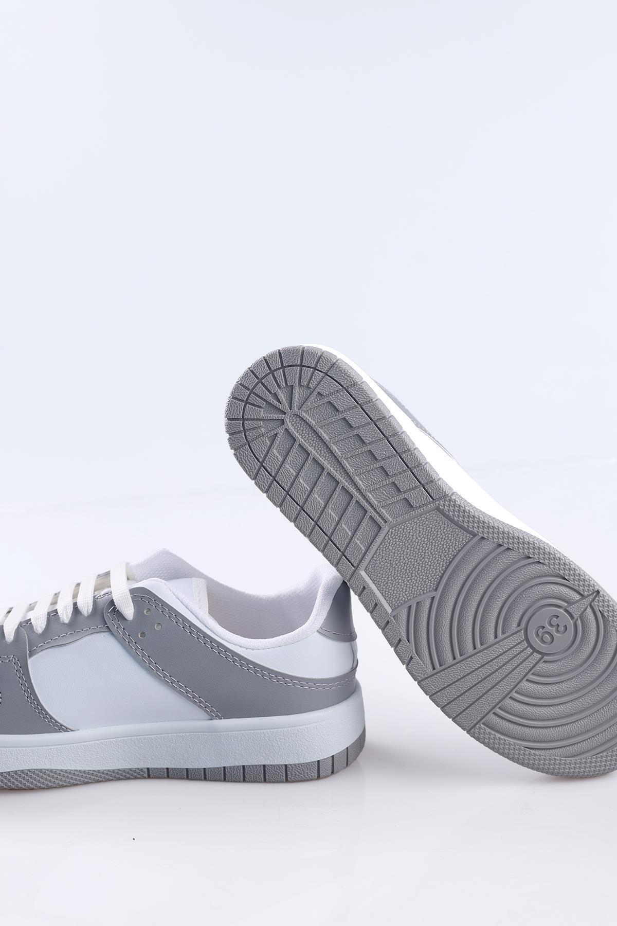 Gri Spor Ayakkabı 8585 - 4
