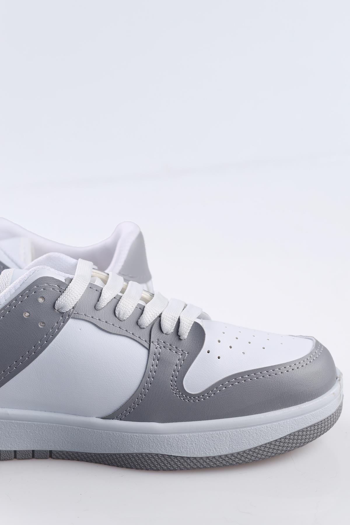 Gri Spor Ayakkabı 8585 - 5