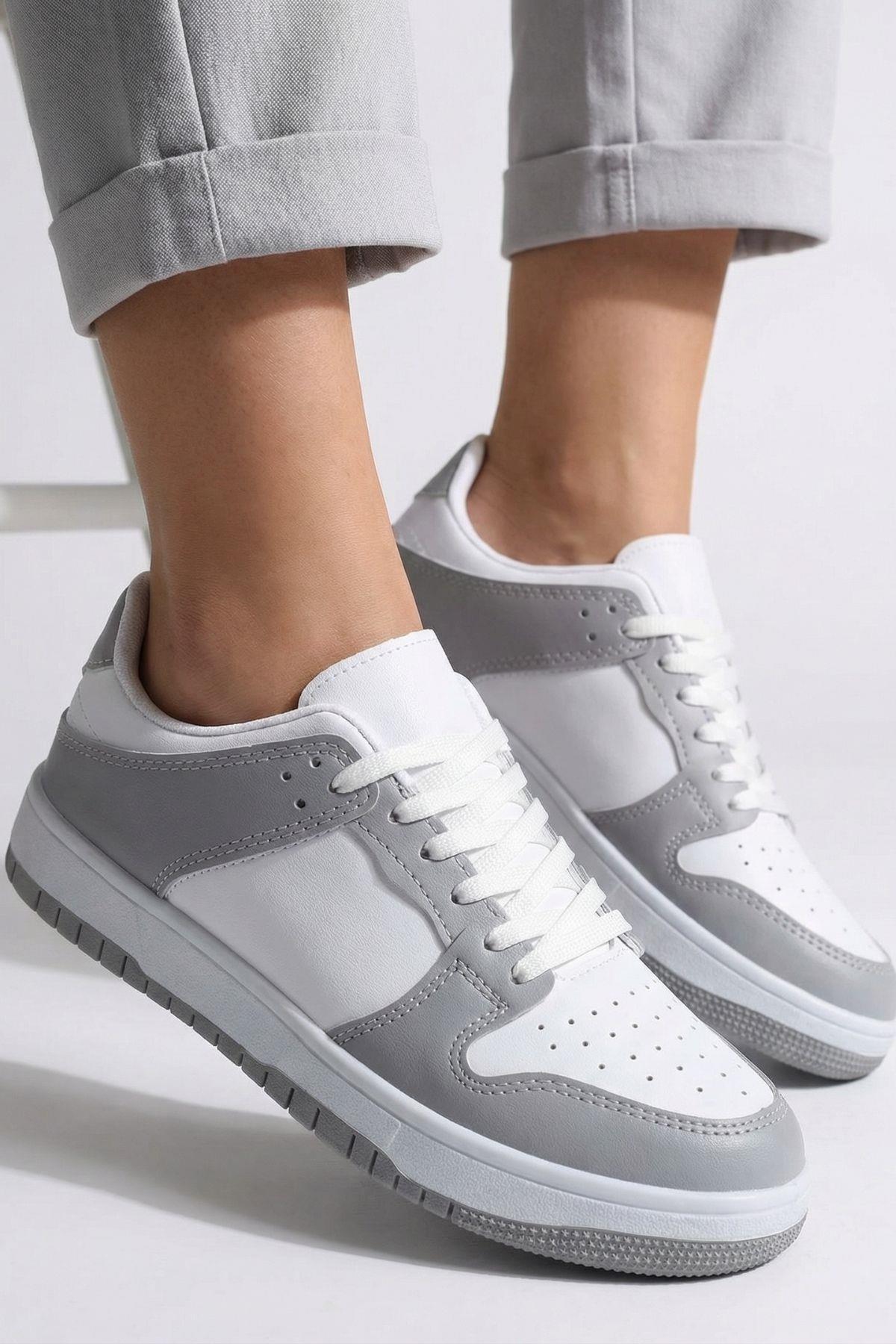 Gri Spor Ayakkabı 8585 - RAYS