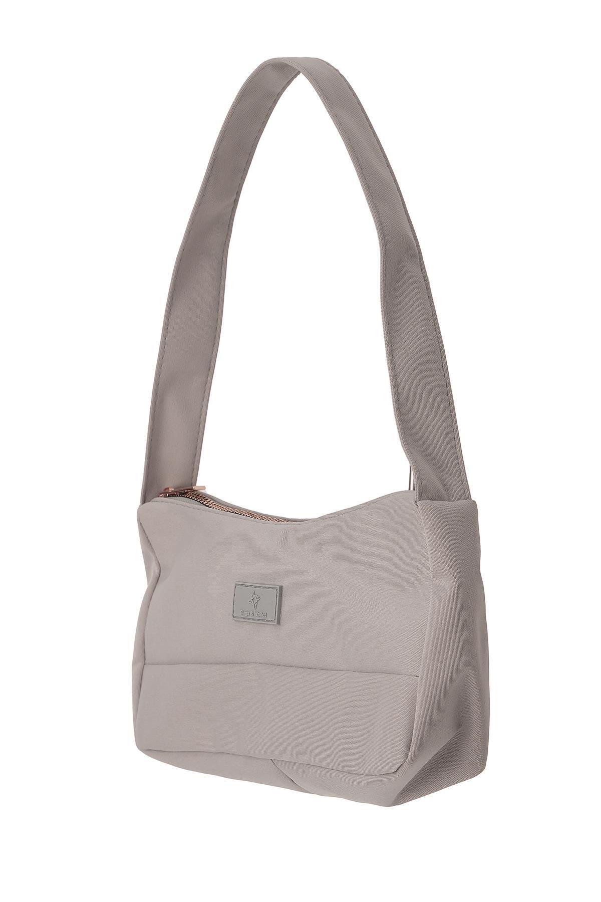 Gri Arma Detay Çanta 9002 - 2