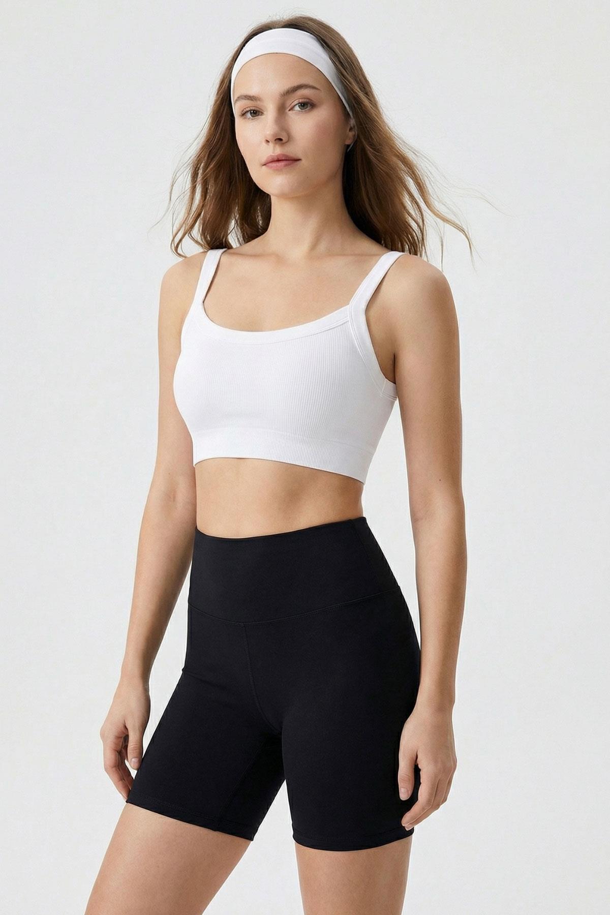 9010 Askılı Bustiyer Beyaz - 1