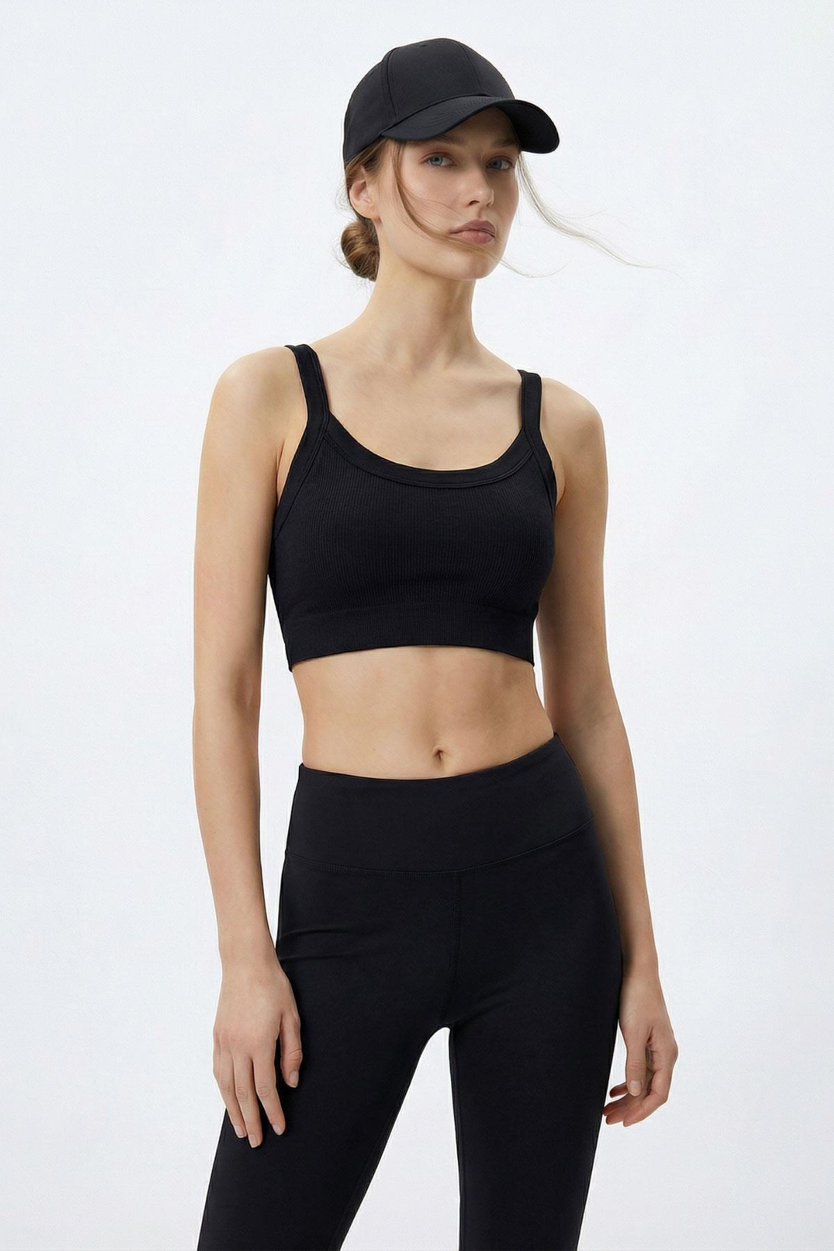 9010 Askılı Bustiyer Siyah - 2