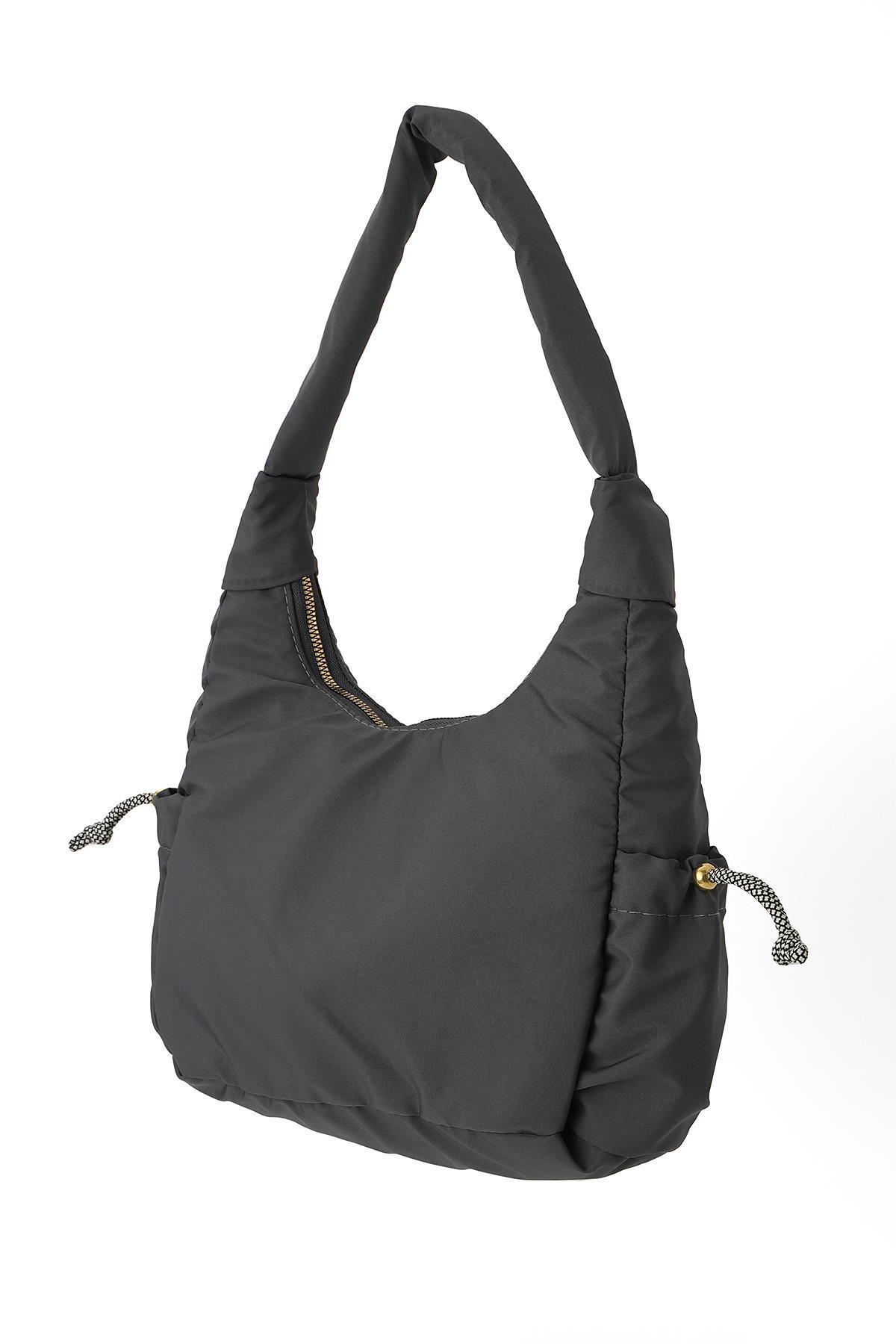 Füme Yan Cep Detay Çanta 9053 