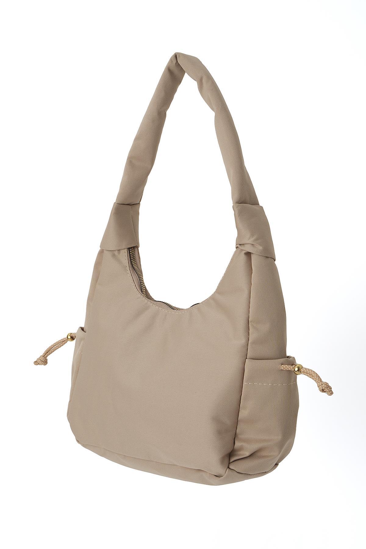 Taş Yan Cep Detay Çanta 9053 - 1