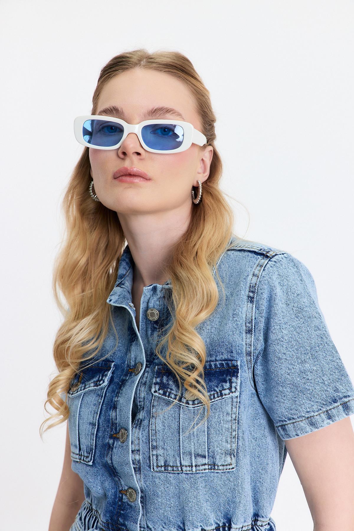 9078 Bağcık Detay Kısa Kol Salopet Buzkar - RAYS