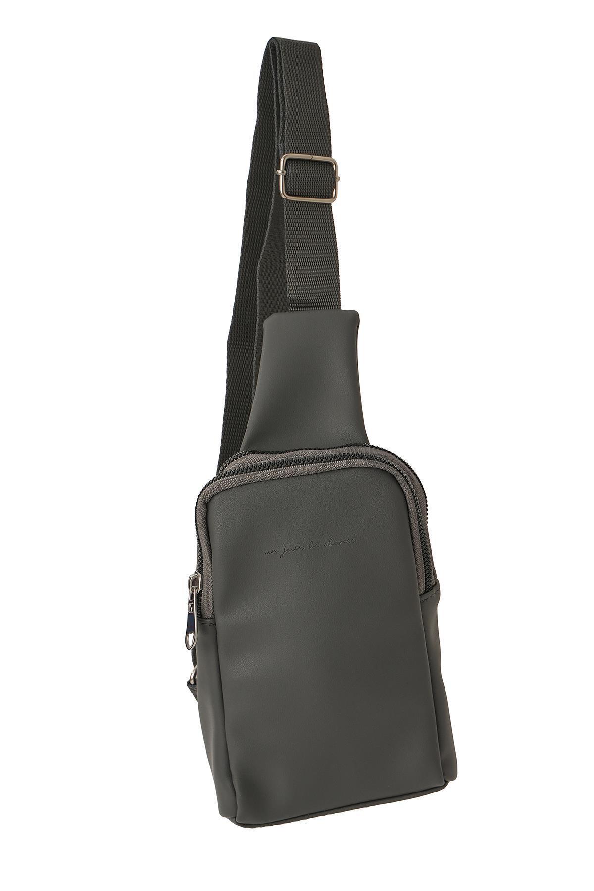 Füme Çapraz Sırt Çantası 9085 - 3