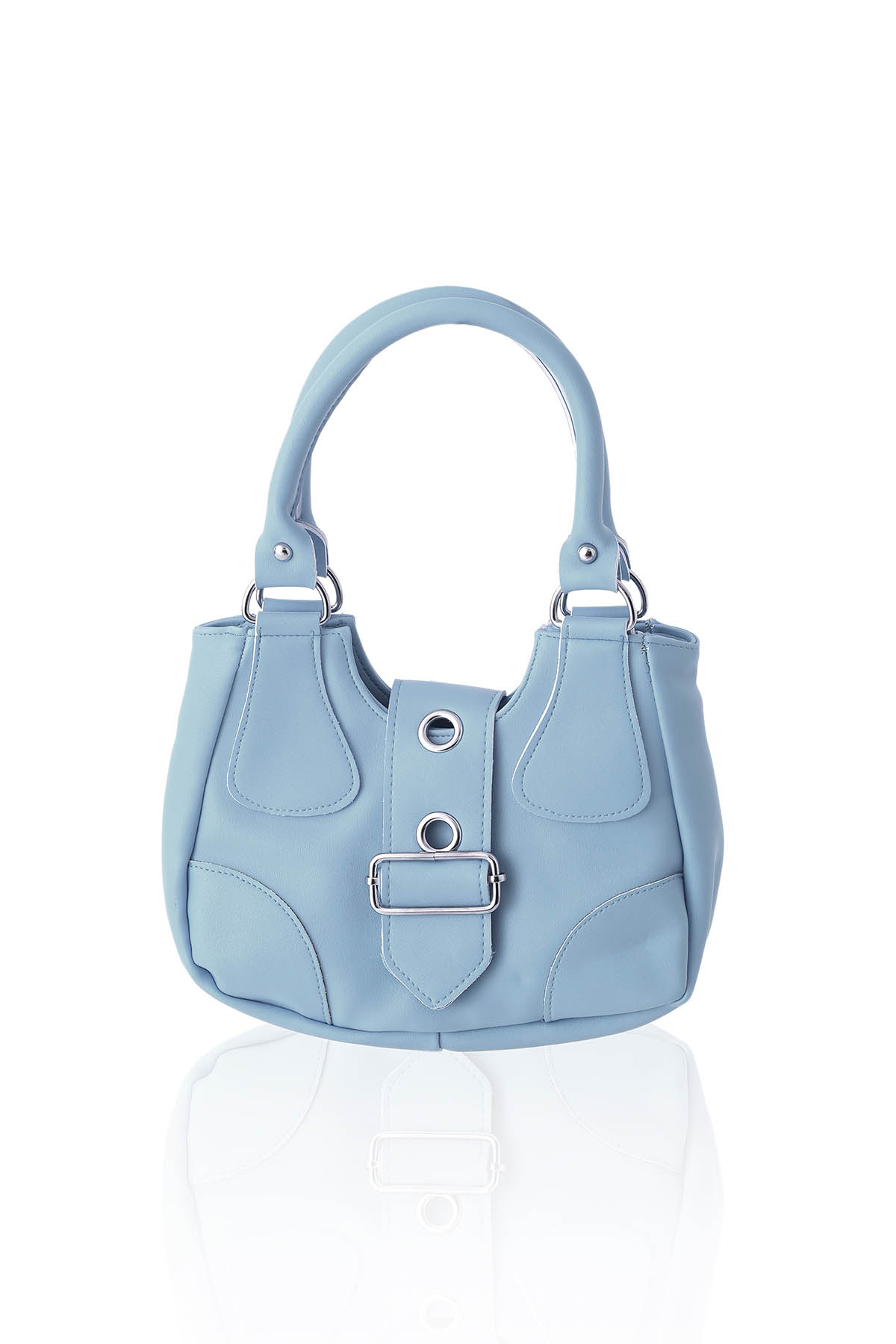 9090 Tokalı Çanta Mavi 