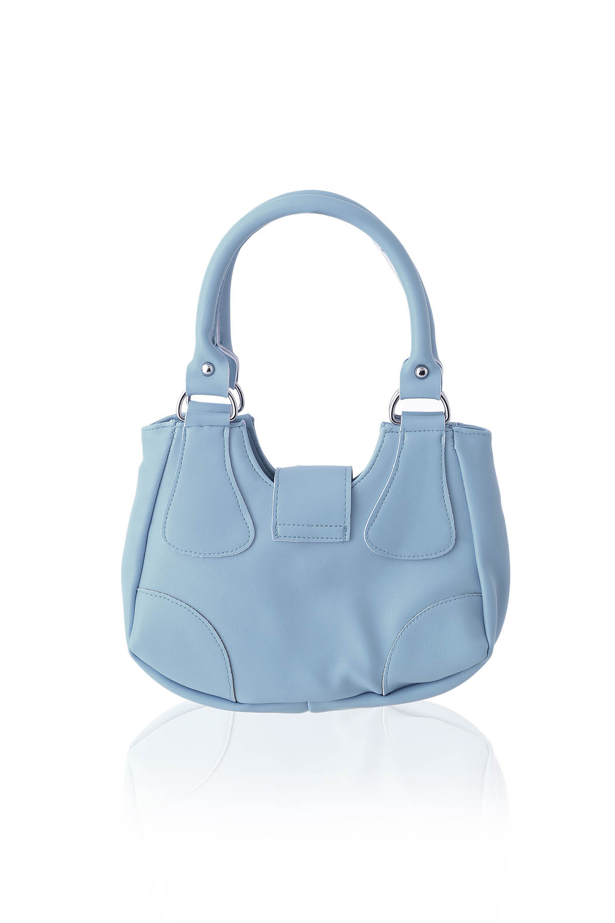 9090 Tokalı Çanta Mavi - 2