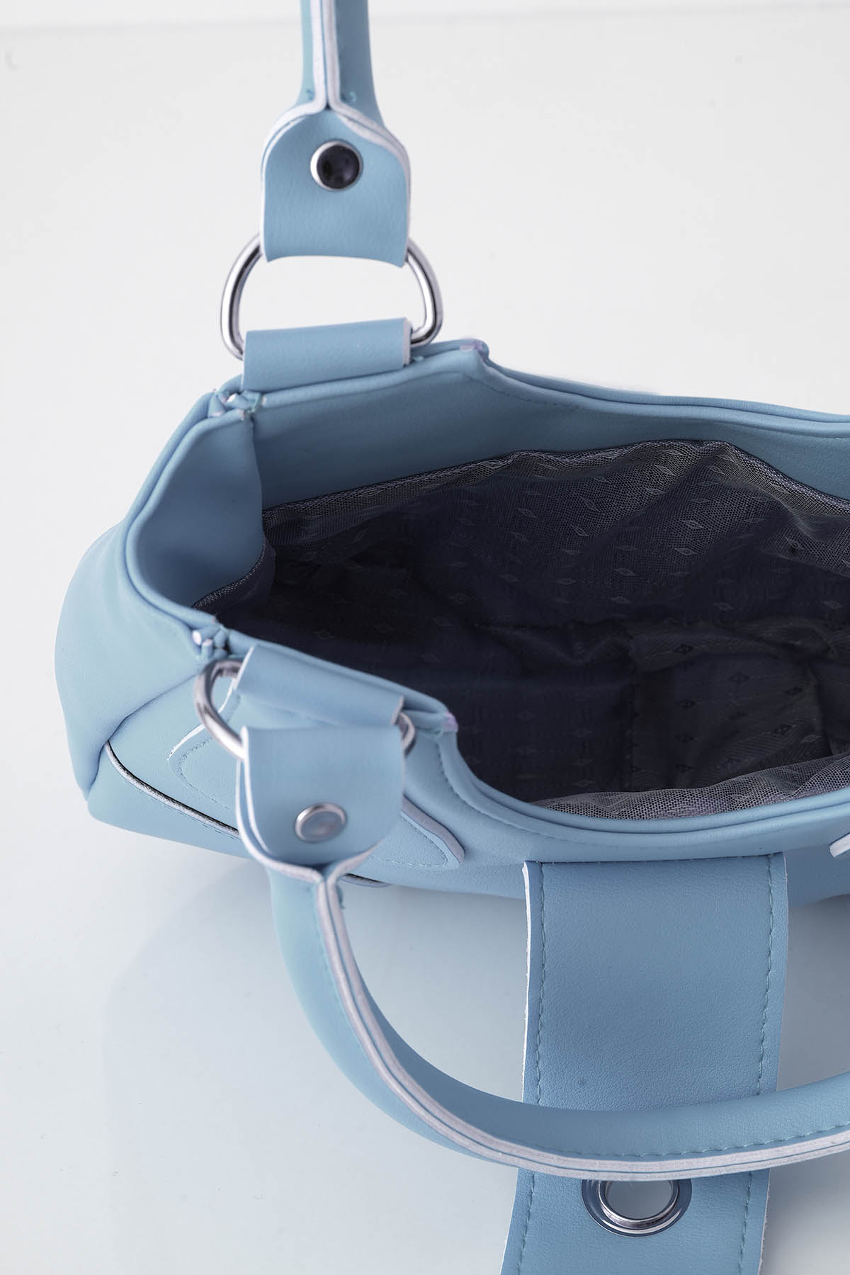 Mavi Tokalı Çanta 9090 - 5