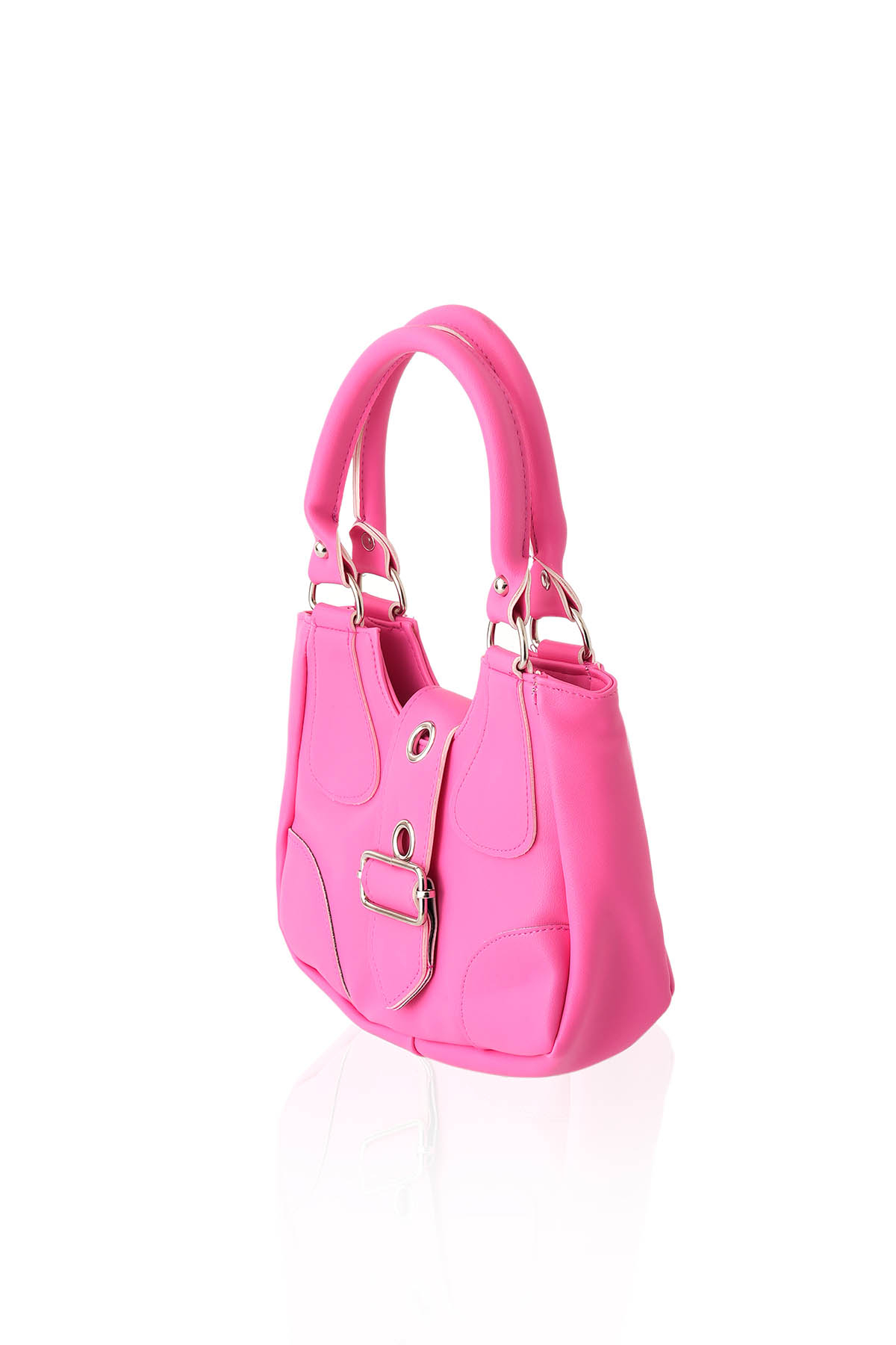 Pembe Tokalı Çanta 9090 - 3