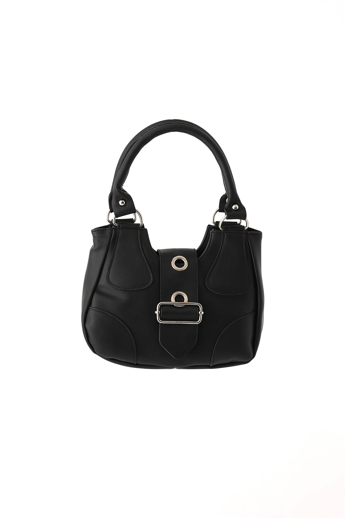 9090 Tokalı Çanta Siyah - 1