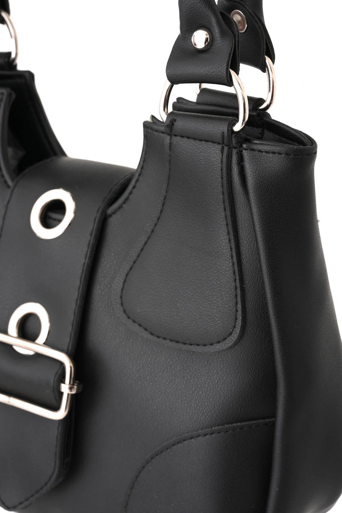 Siyah Tokalı Çanta 9090 - 4