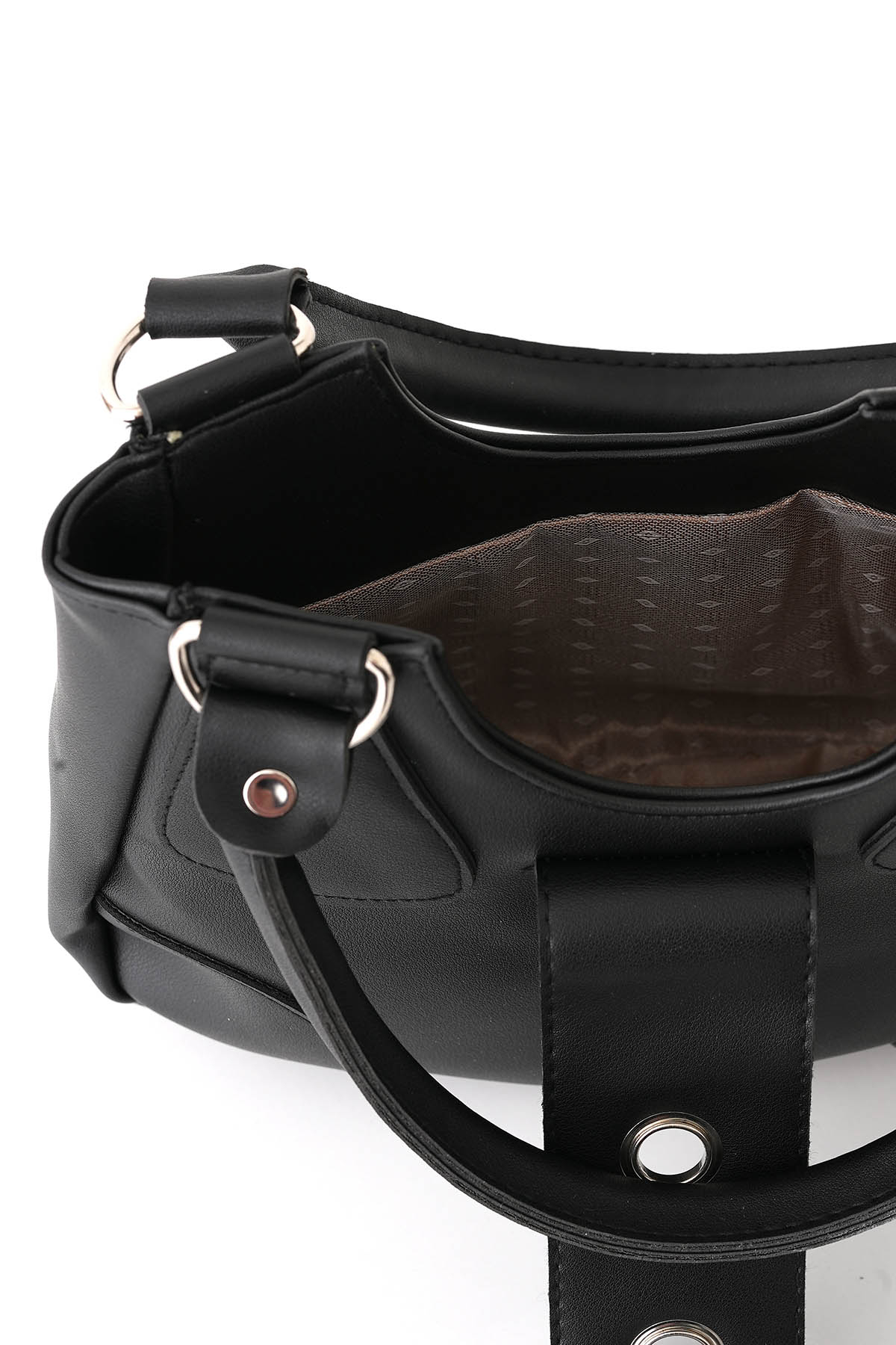 Siyah Tokalı Çanta 9090 - 5