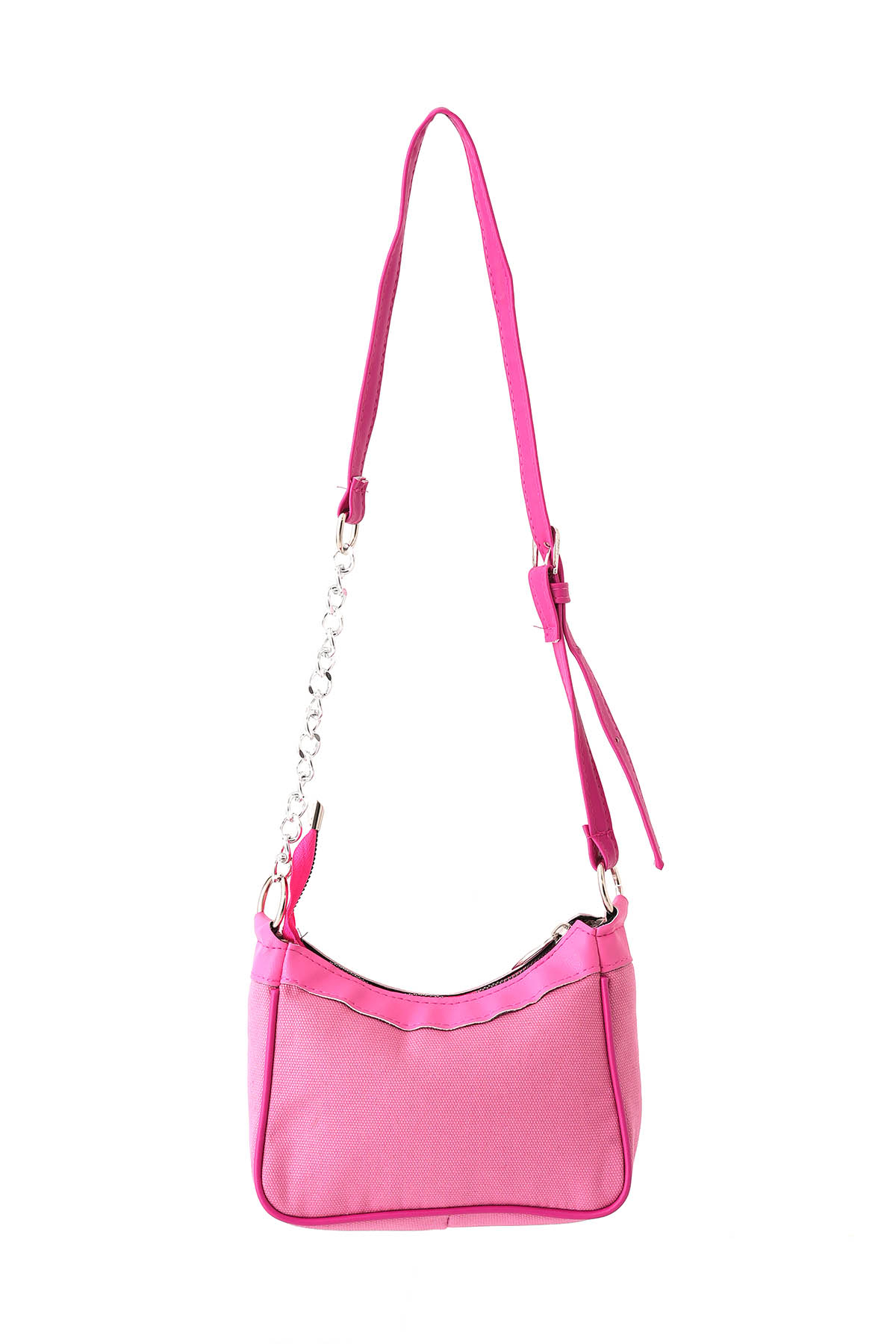 Pembe Paris Baskılı Çanta 9102 - 2