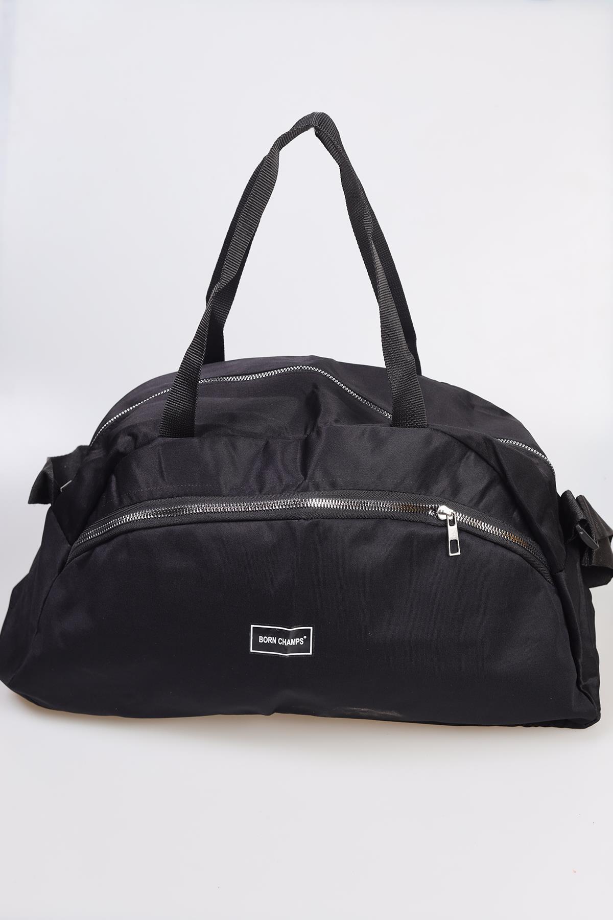 Siyah Born Champs Valiz Çanta 9117 - 2