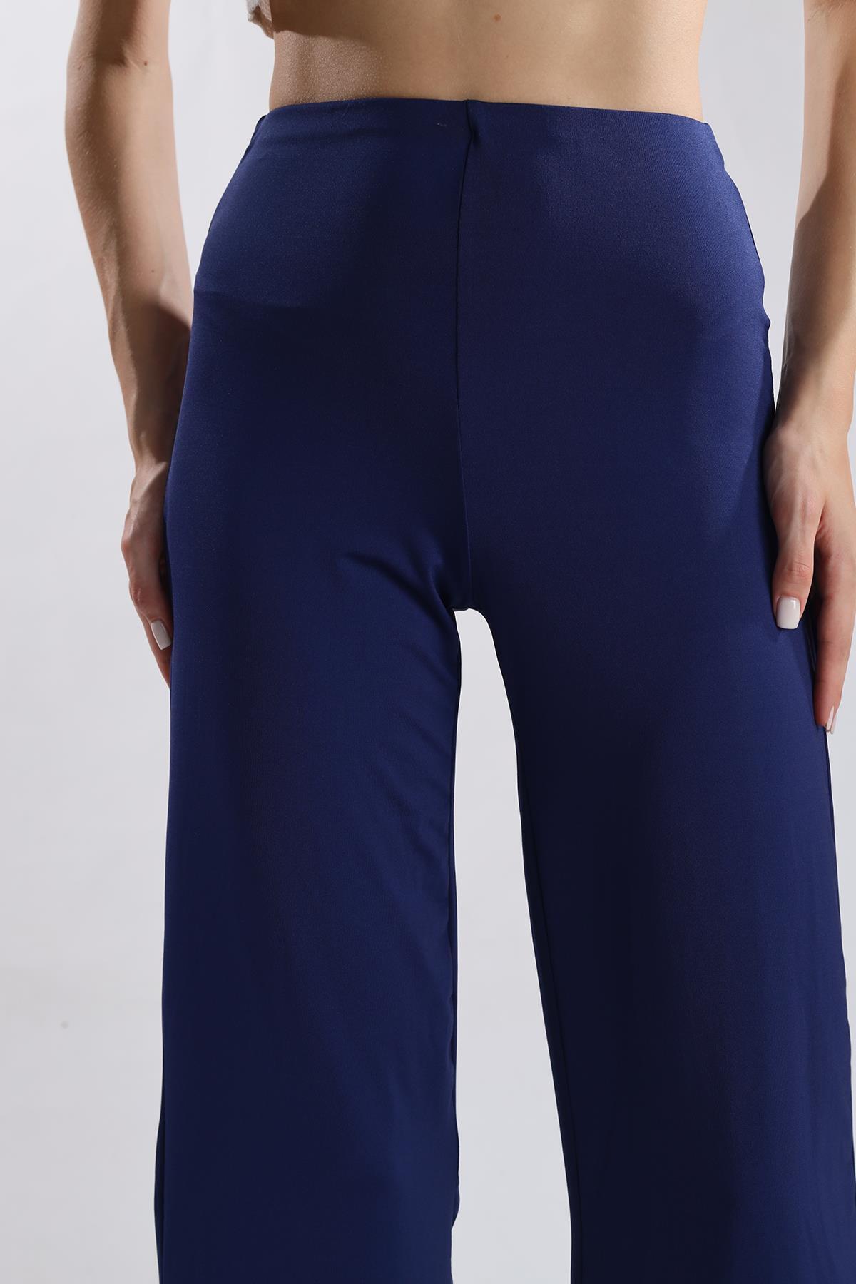 Laci Bel Lastikli Bol Paça Pantolon 9138M - 6